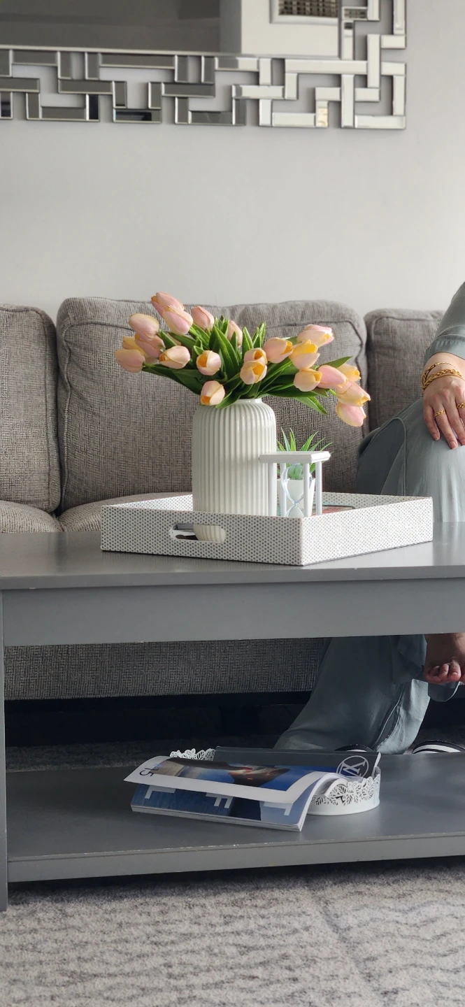 IKEA STILREN Vase White 22 cm
