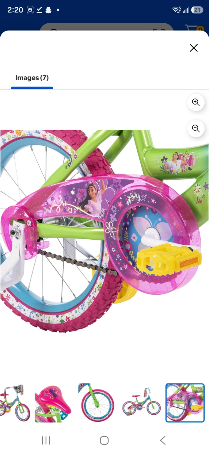 16 inch cycle/bike for girls by Disney - photo 2