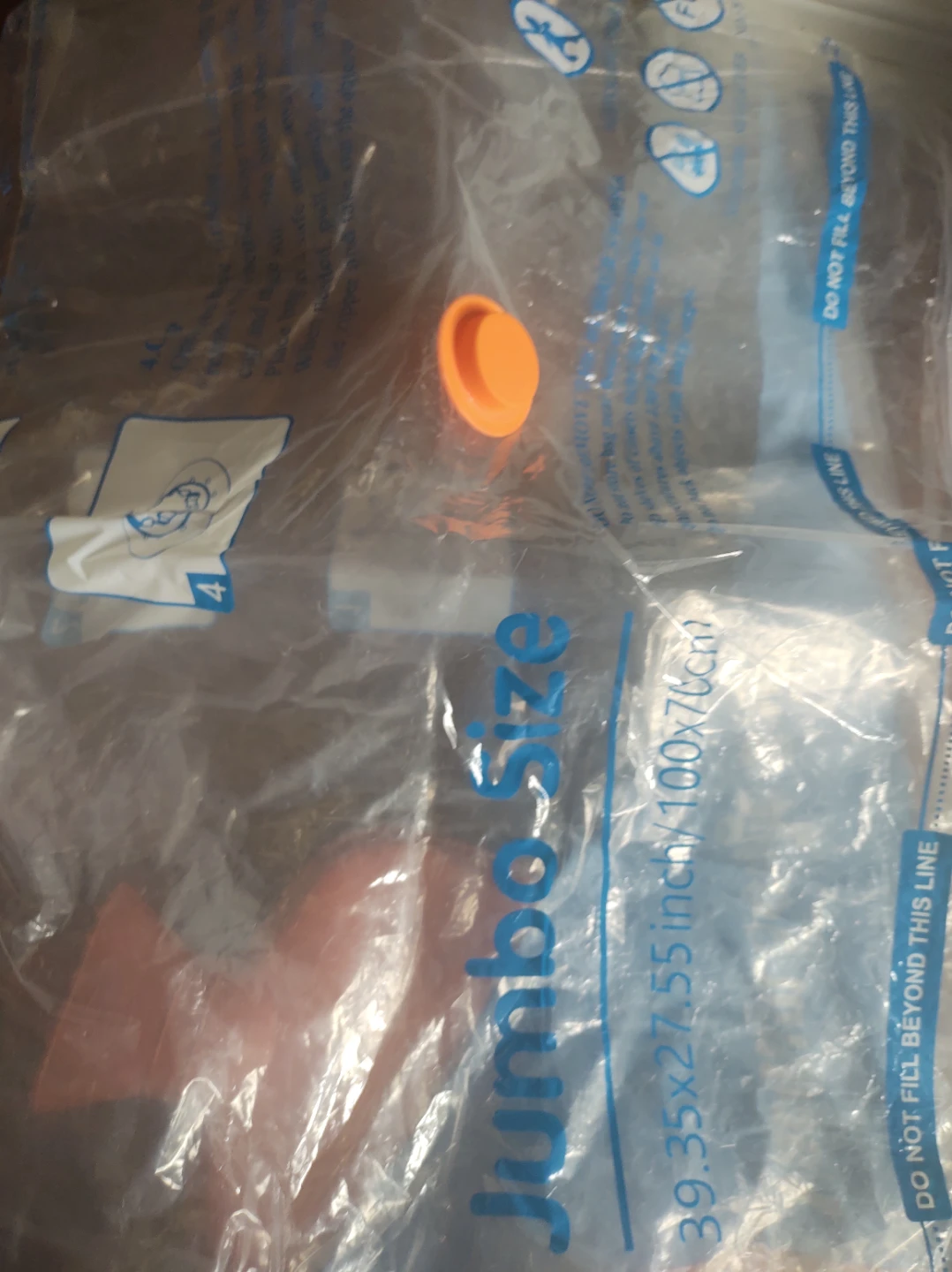 Jumbo Size Vacuum Seal Storage Bag