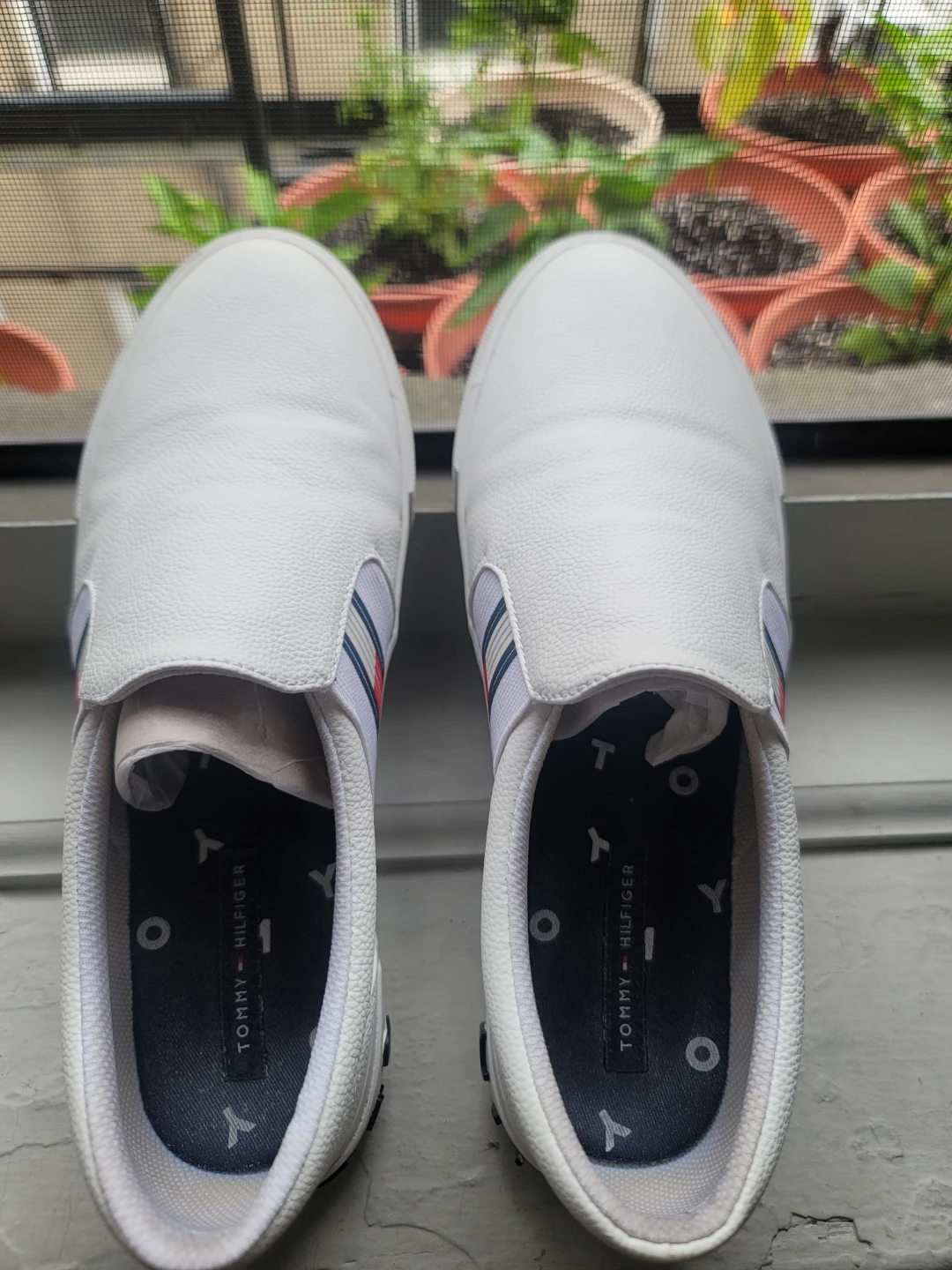 Tommy Hilfiger White Slip-On Sneakers - photo 2