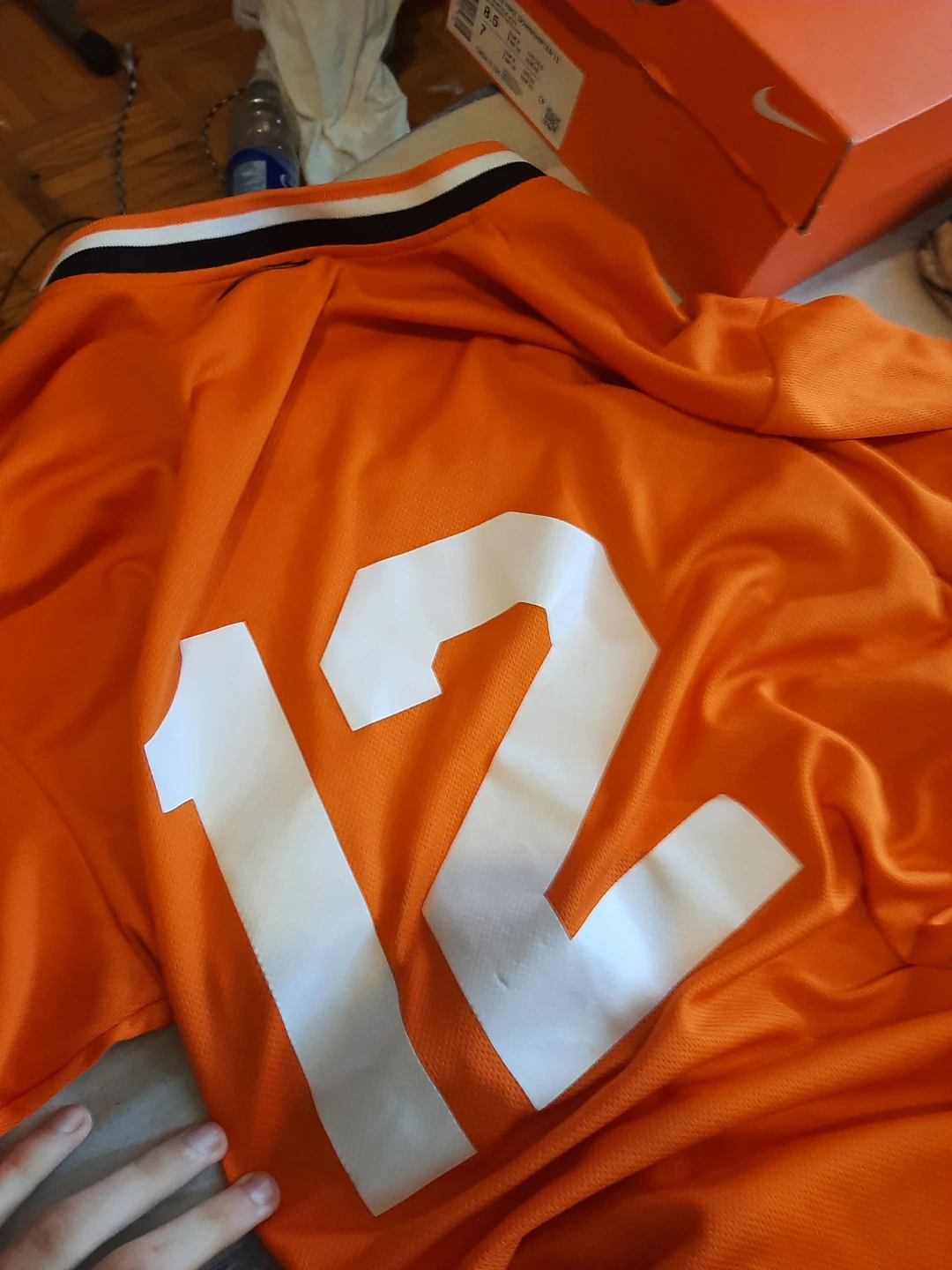 Orange Marlins Jersey Size small send offers - photo 4