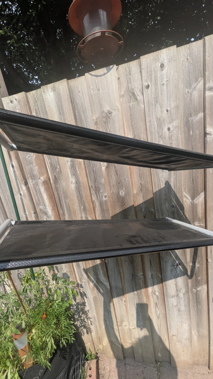 Metal Frame Black 2-Tier Shelf/rack or Shoe stand - photo 4