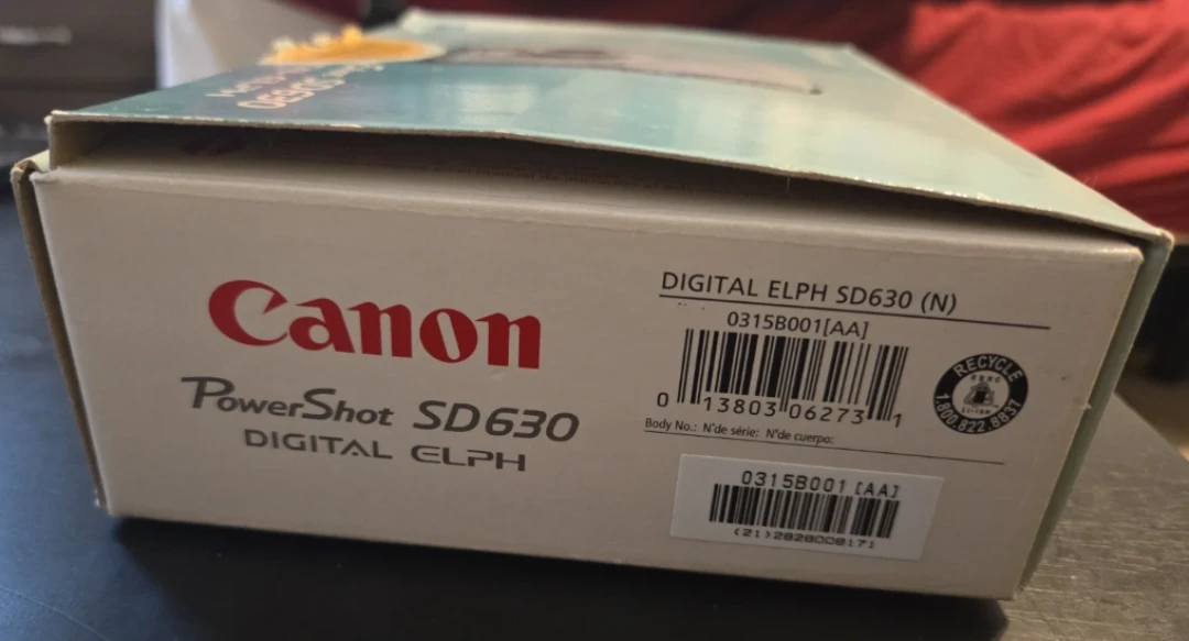 Canon PowerShot SD630 Digital ELPH Camera - photo 2