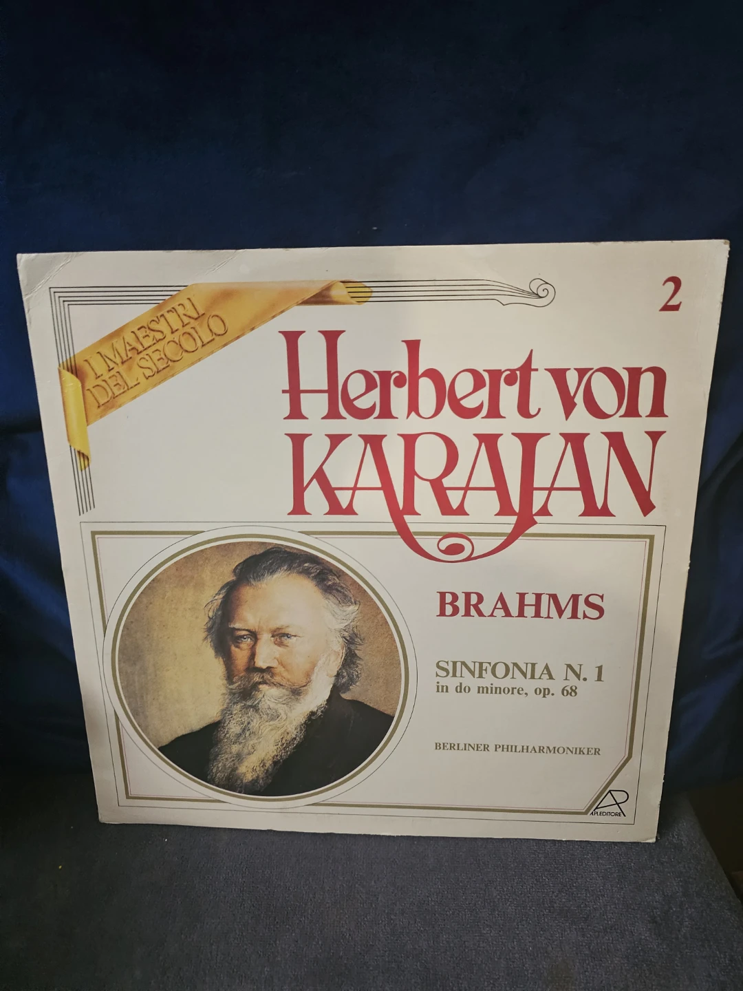 Brahms Symphony No. 1 in D minor, Op. 68 Vinyl Record