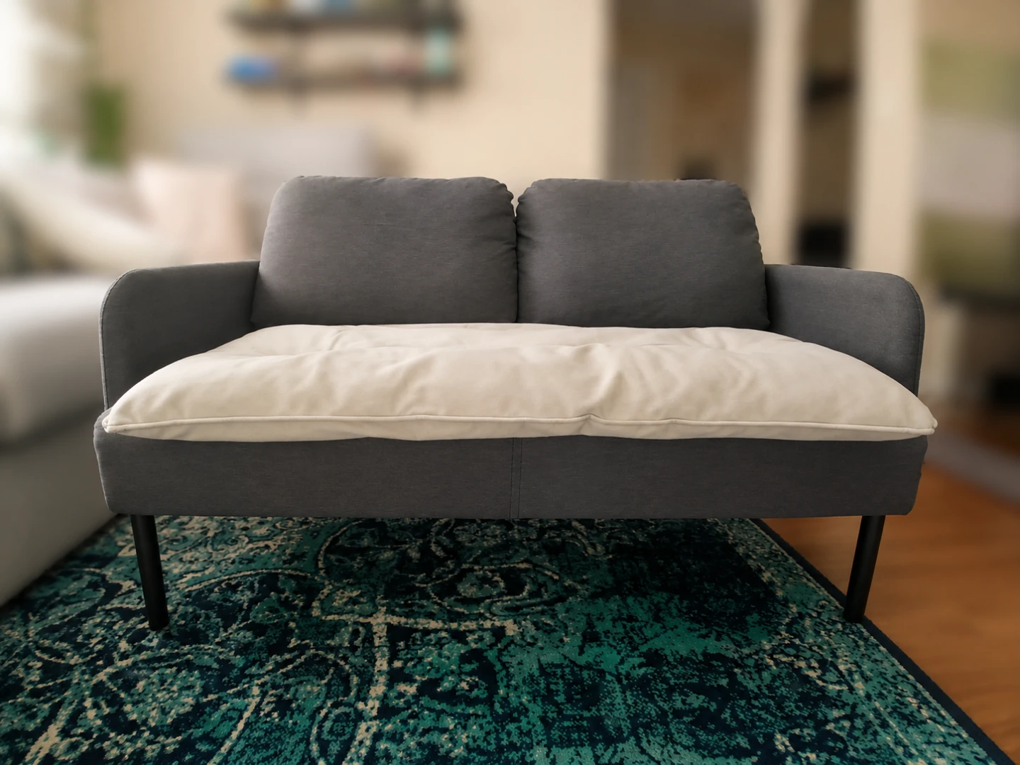 Two IKEA loveseats/compact Sofas – Good Condition