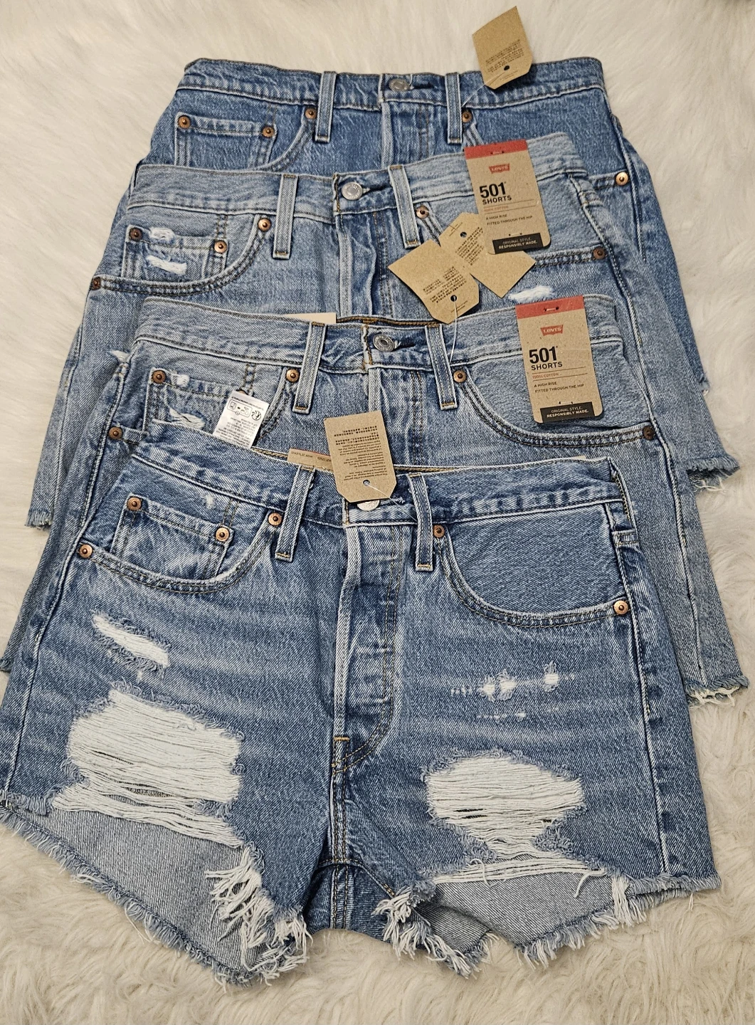 Levi's 501 Women's Denim Shorts