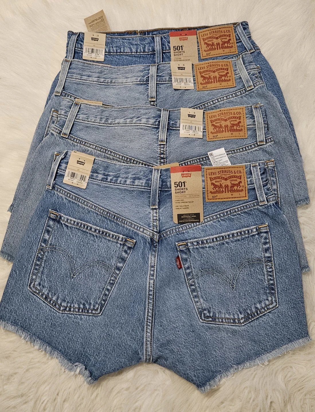 Levi's 501 Women's Denim Shorts - photo 2