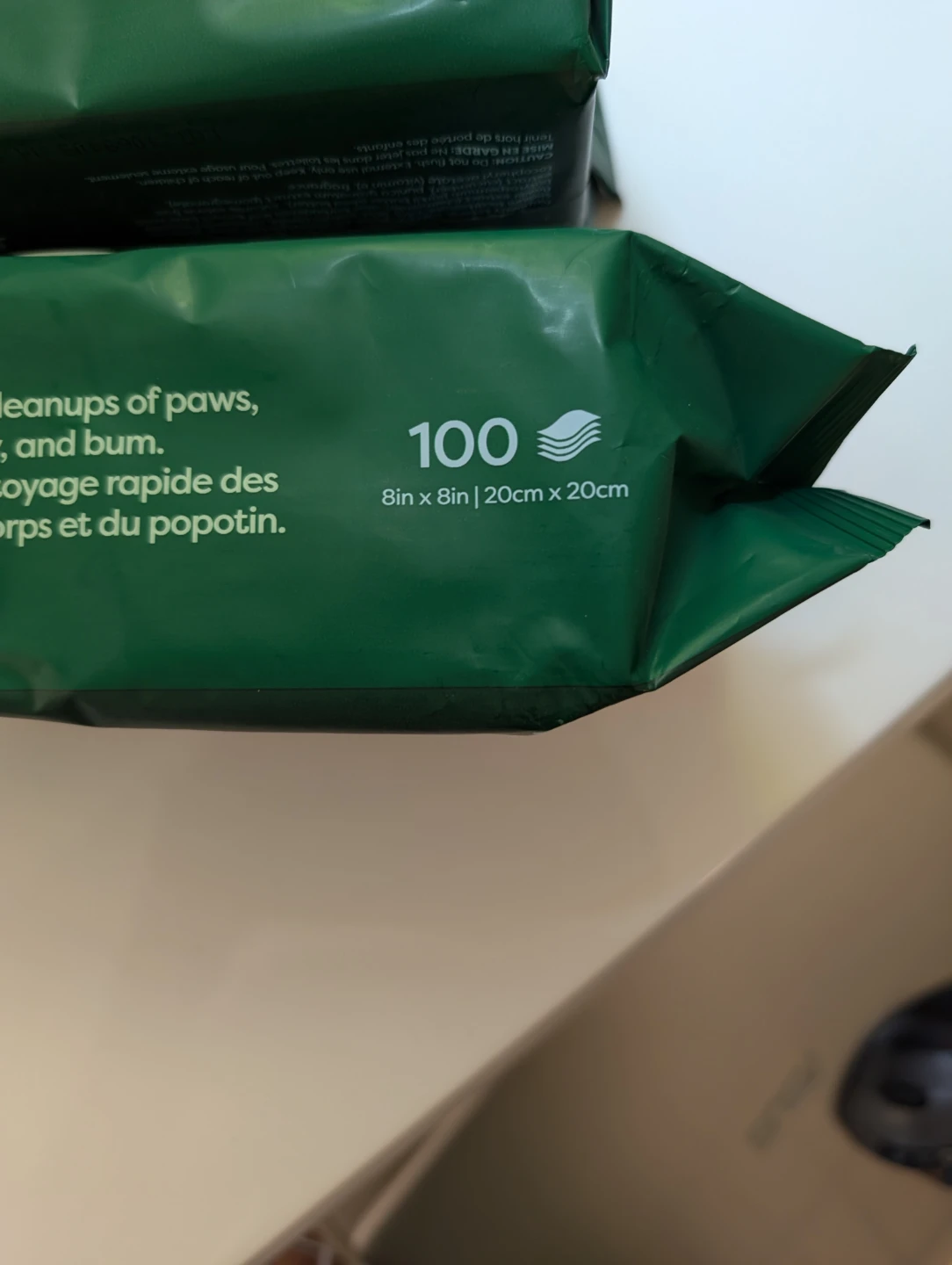 2x Earth Rated Pet Grooming Wipes - photo 2