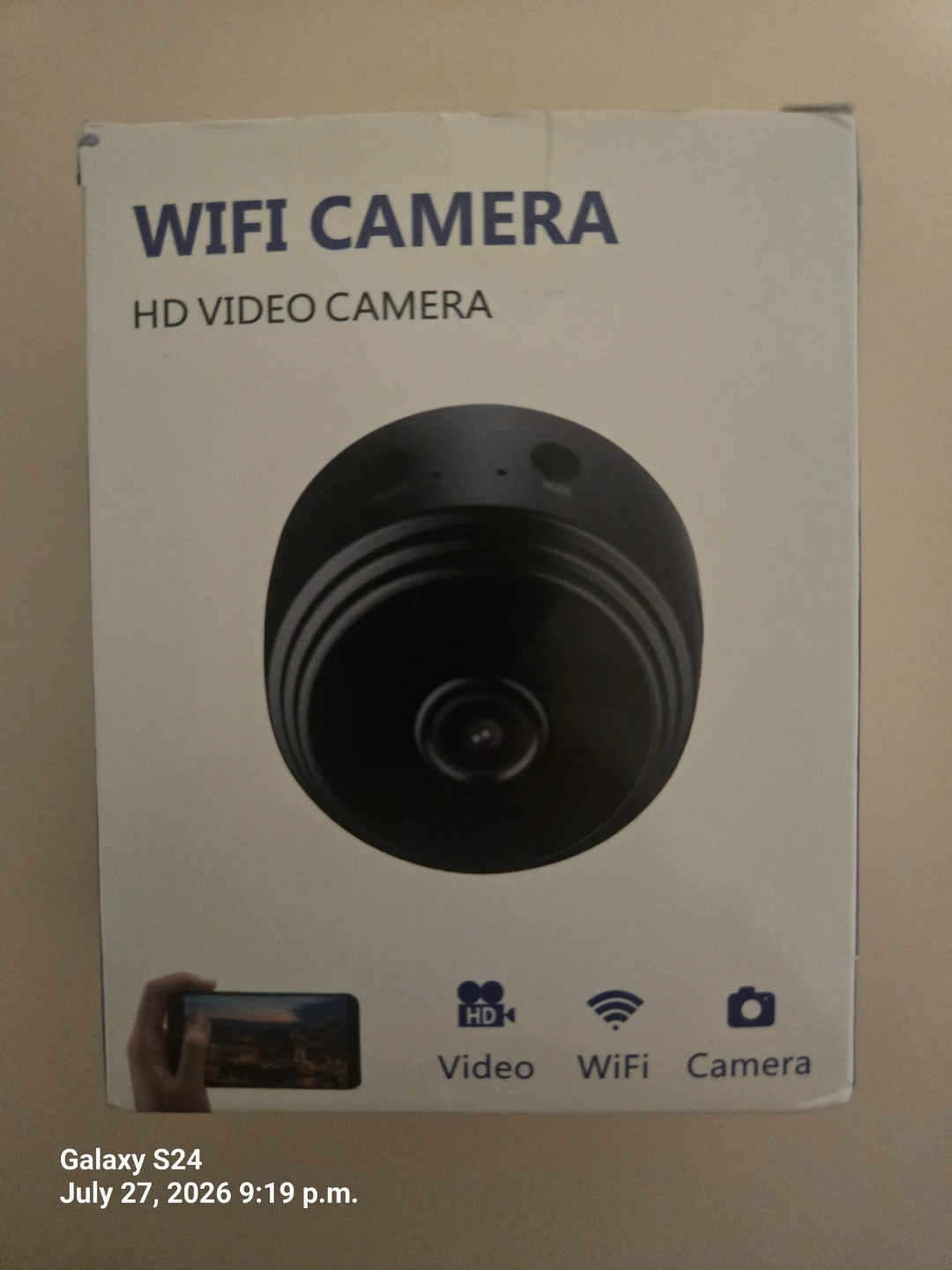 HD WiFi Video Camera