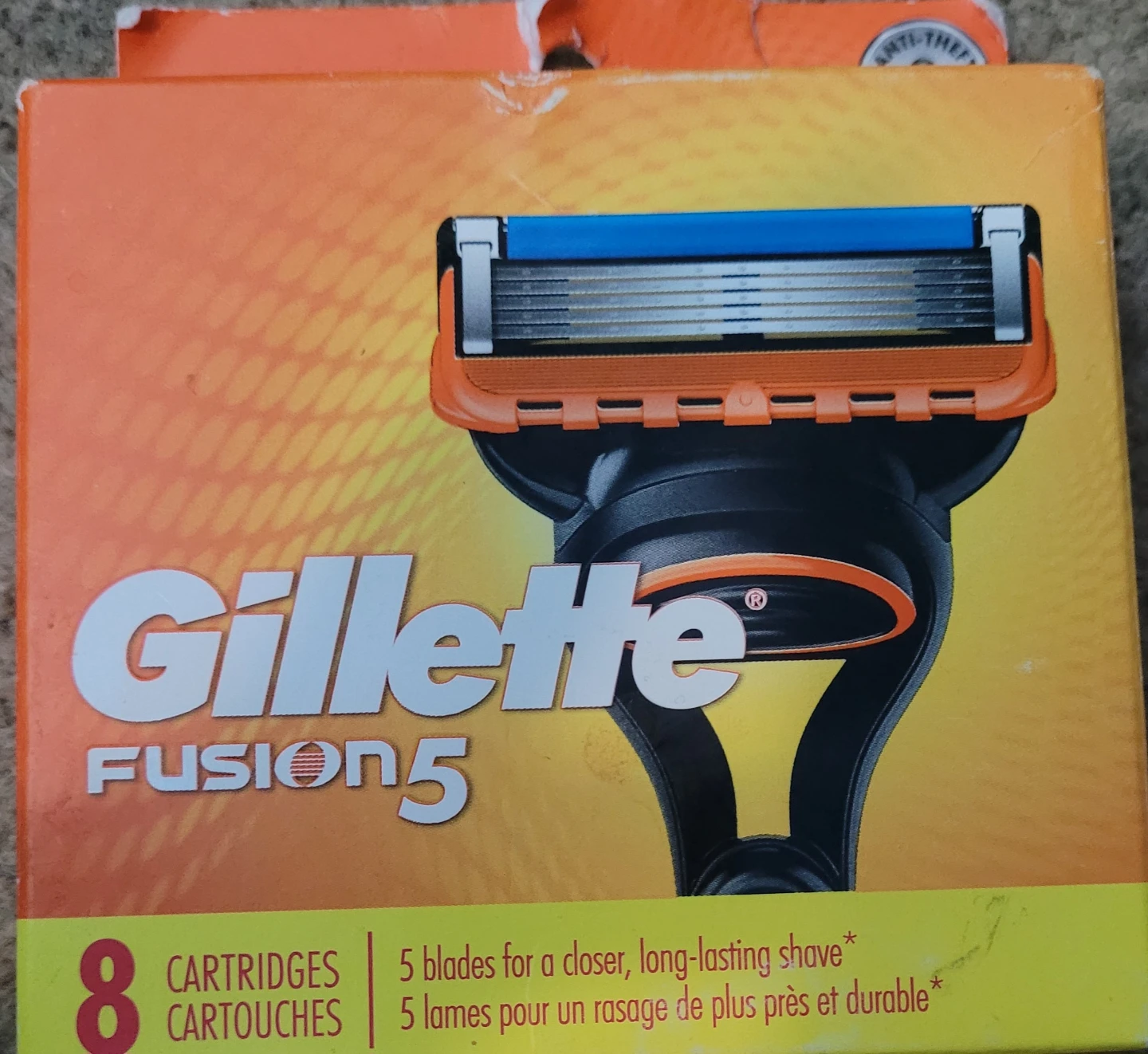 Gillette Fusion5 Razor Cartridges - 8 Pack