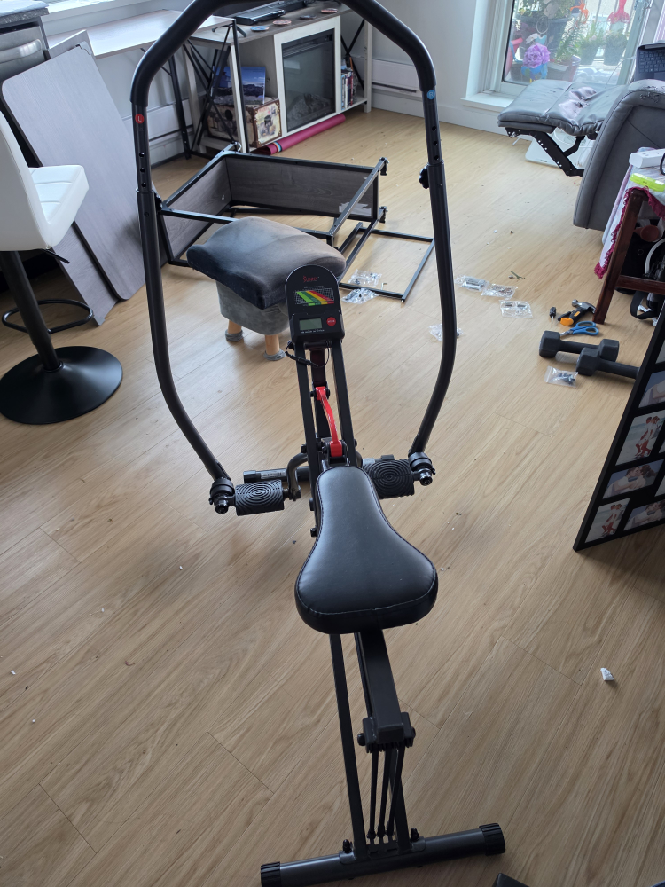 Sunny Health & Fitness Row-N-Ride Smart Full Motion Machine - photo 2