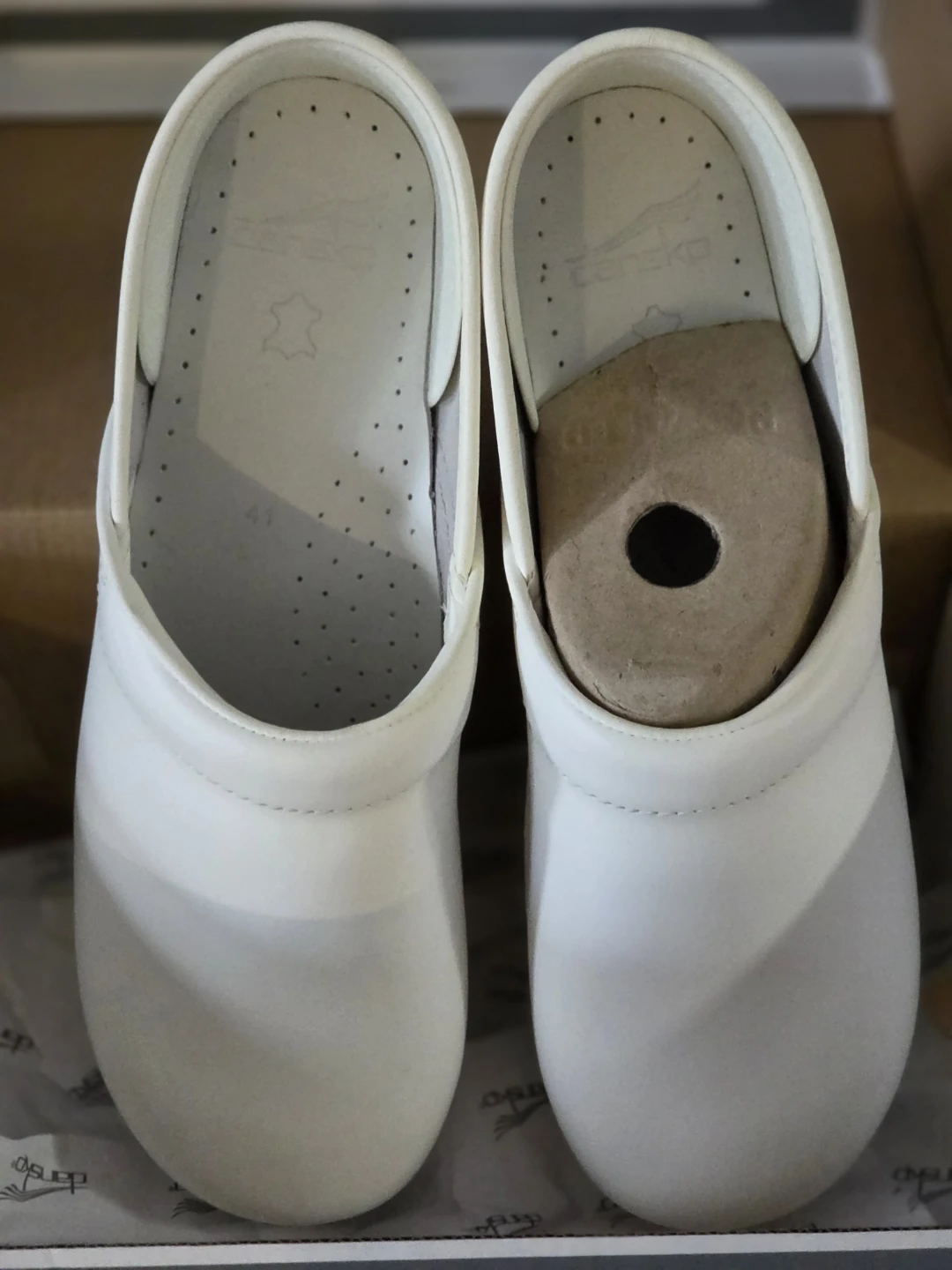 Dansko Professional White Clogs Size 40