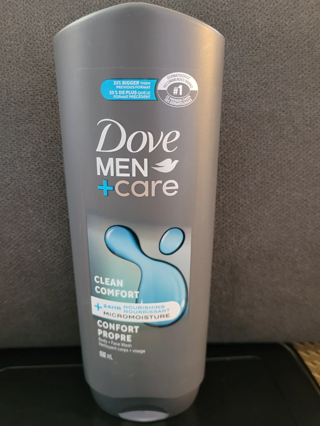 Dove Men+Care Clean Comfort Body + Face Wash 682 mL