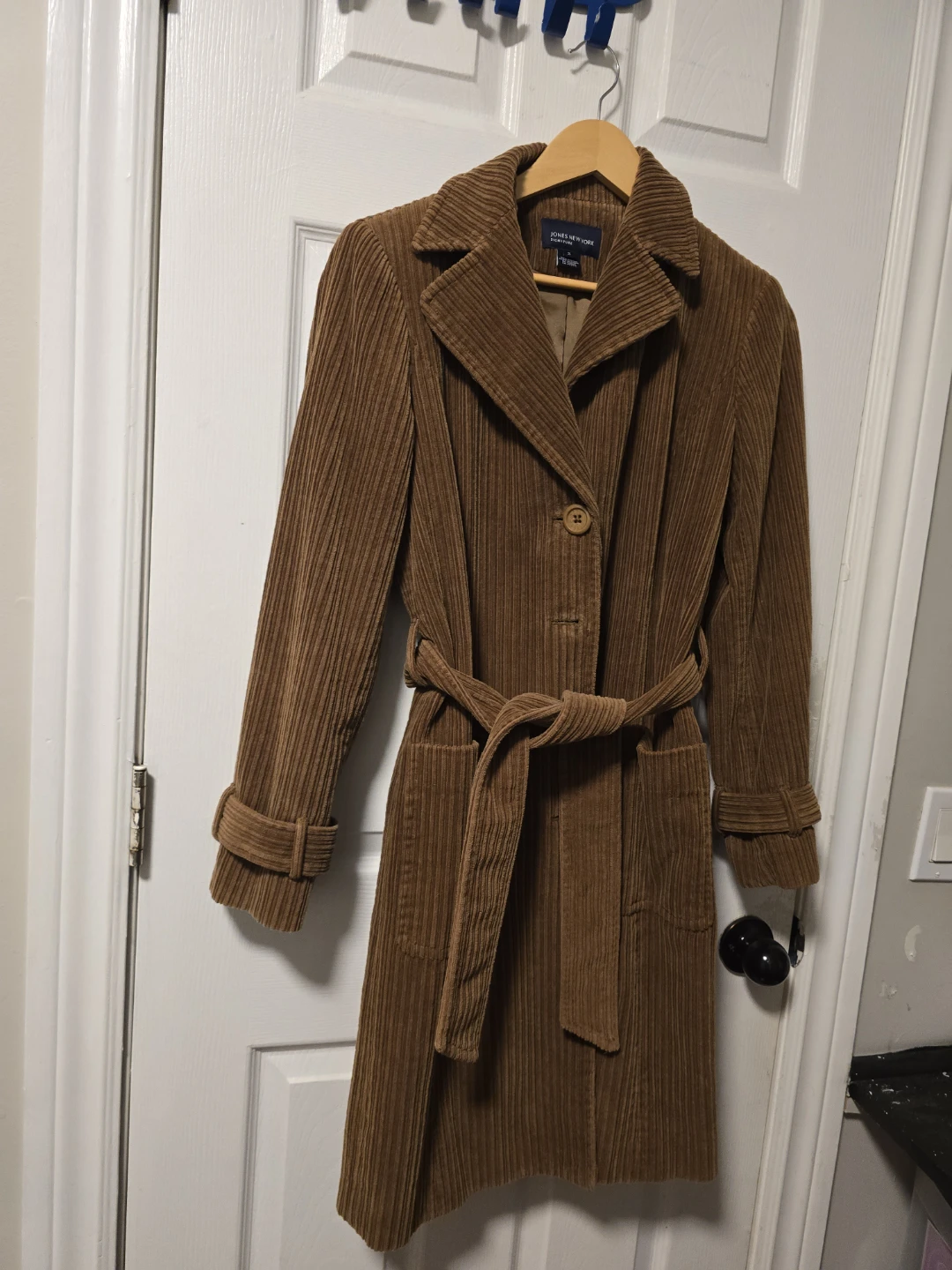 Jones New York Signature Corduroy Trench Coat - photo 3