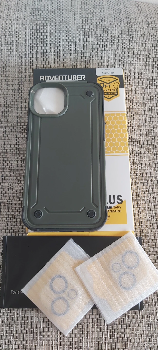 ADVENTURER Heavy Duty Case for IP 14 (6.1) - Army Green - photo 2