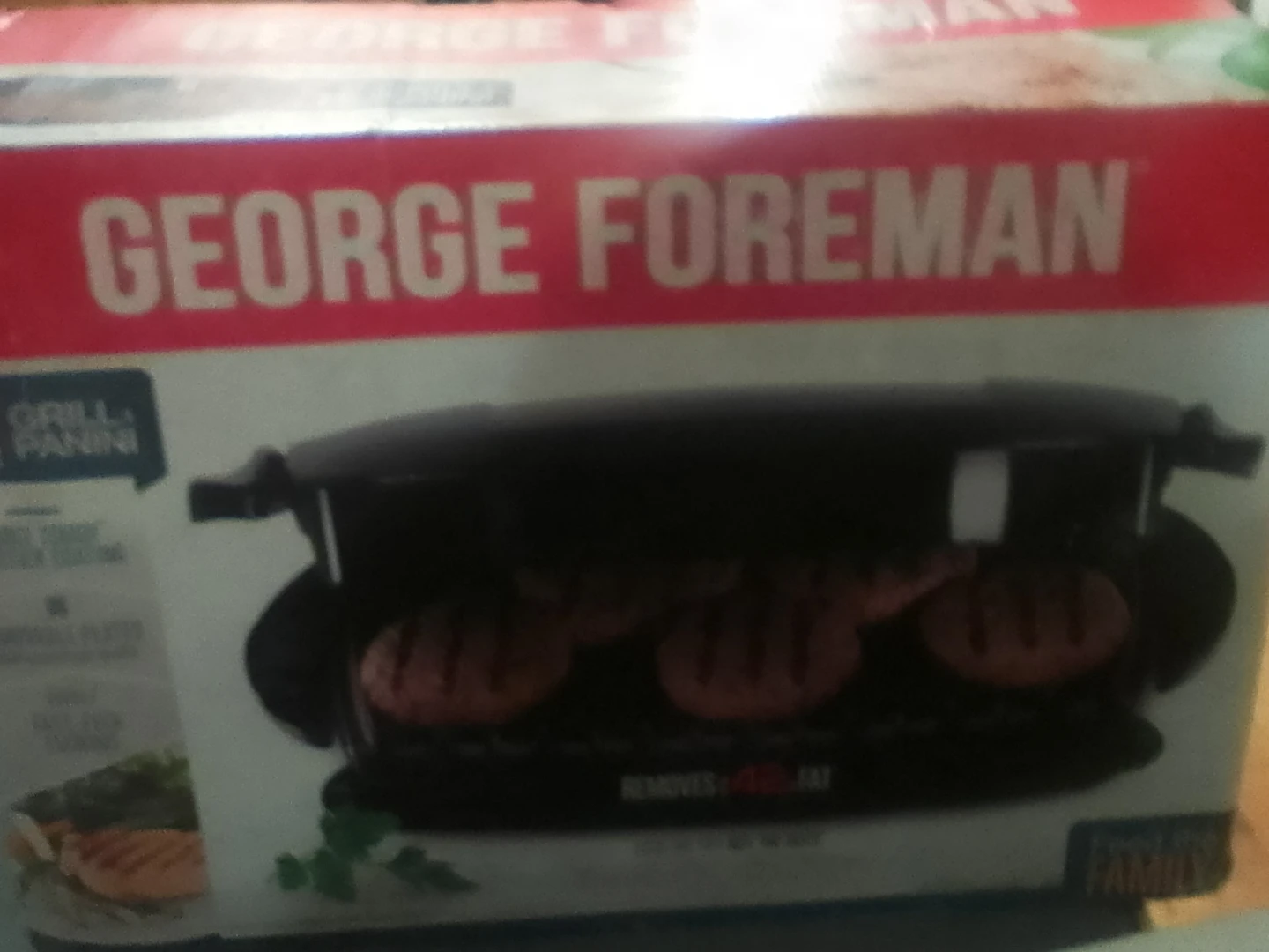 George Foreman Grill & Panini Press