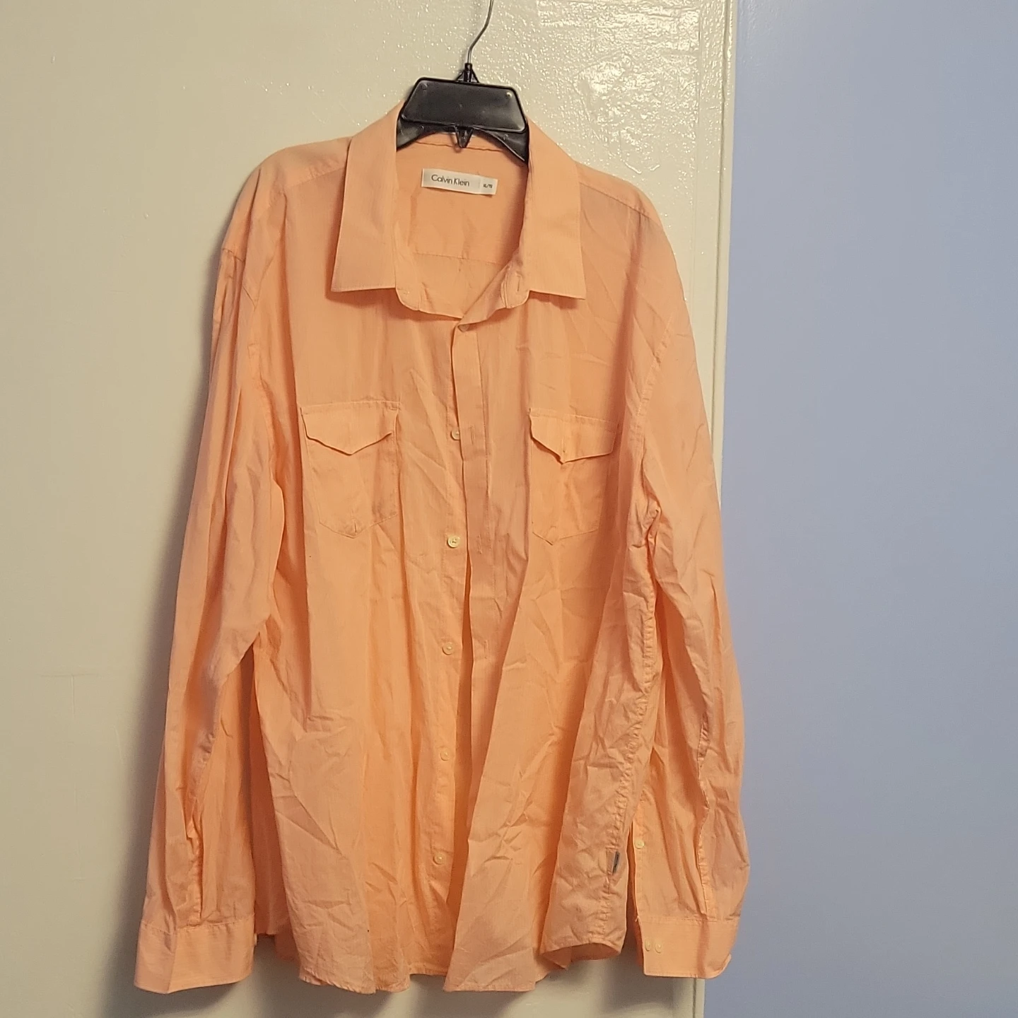 Calvin Klein Men's Long Sleeve Button Up Shirt XL - photo 2