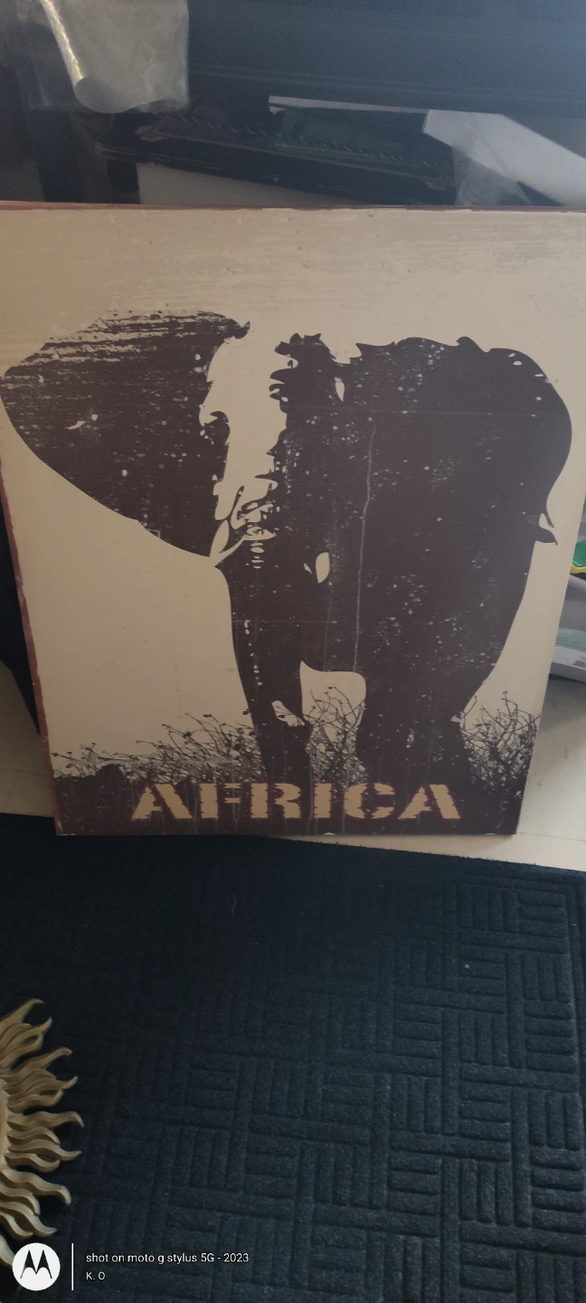 Africa Elephant Wall Art