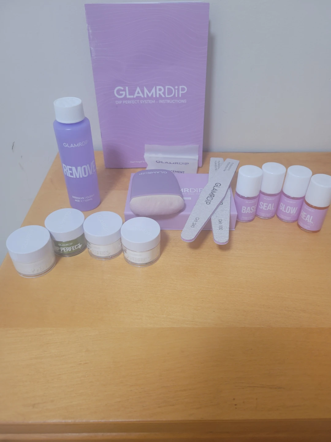 GLAMRDIP Dip Powder Nail System Kit