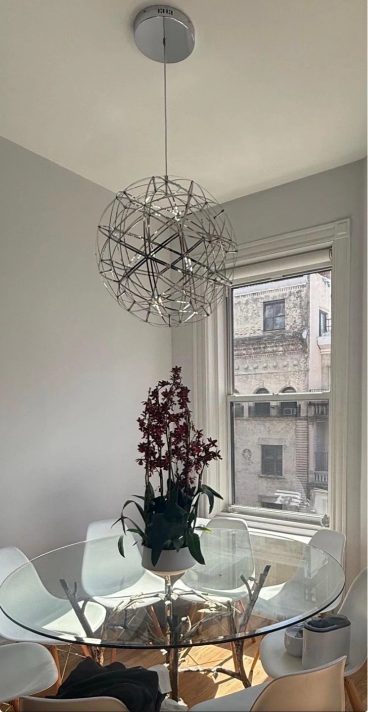 Spherical Orb Chandelier(cash only)