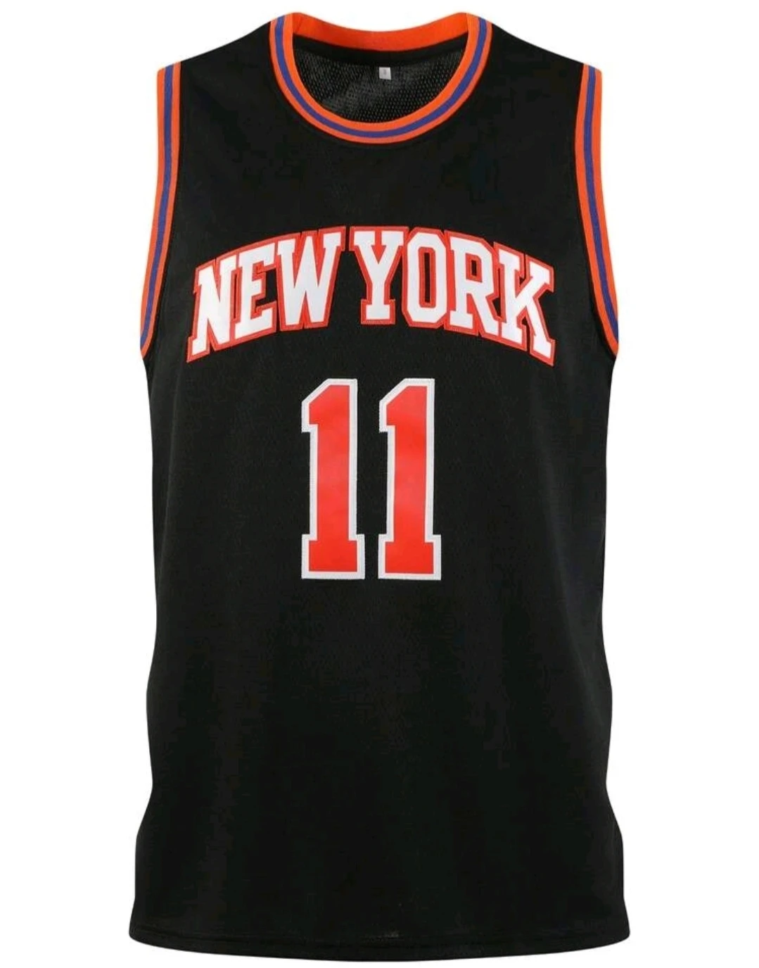New York Knicks Jalen Brunson #11 Jersey – Black  (Size: Medium) - photo 2
