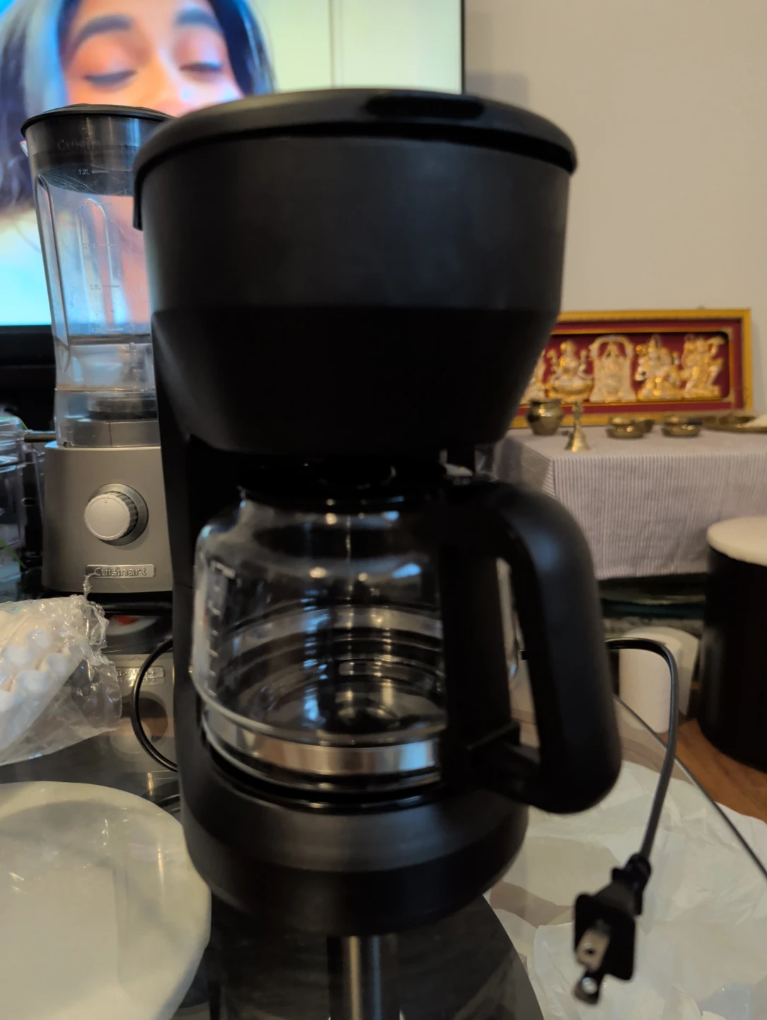 Black Coffee Maker
