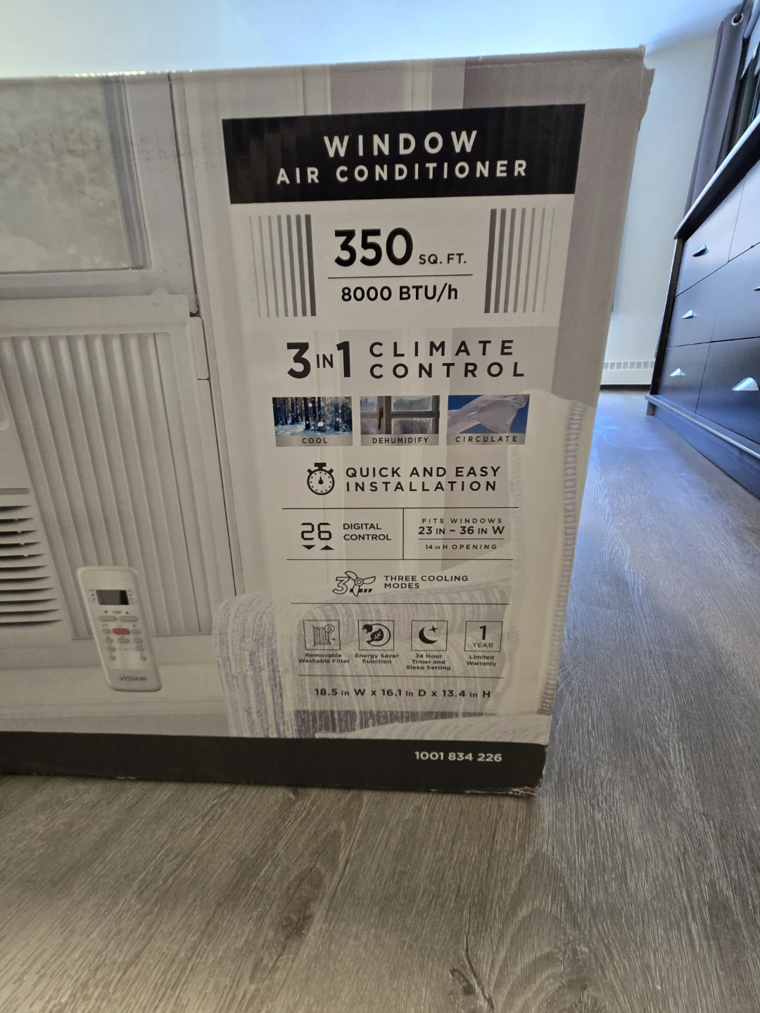 Vissani Window Air Conditioner 350 Sq. Ft. - photo 2