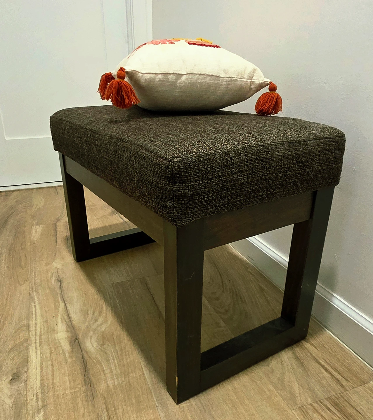 Upholstered Vanity Stool - photo 2