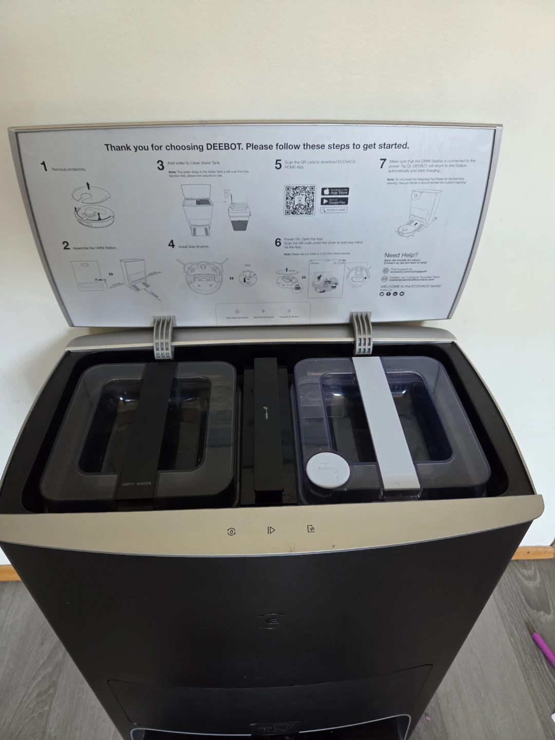 ECOVACS DEEBOT Robotic Vacuum and Mop - photo 2