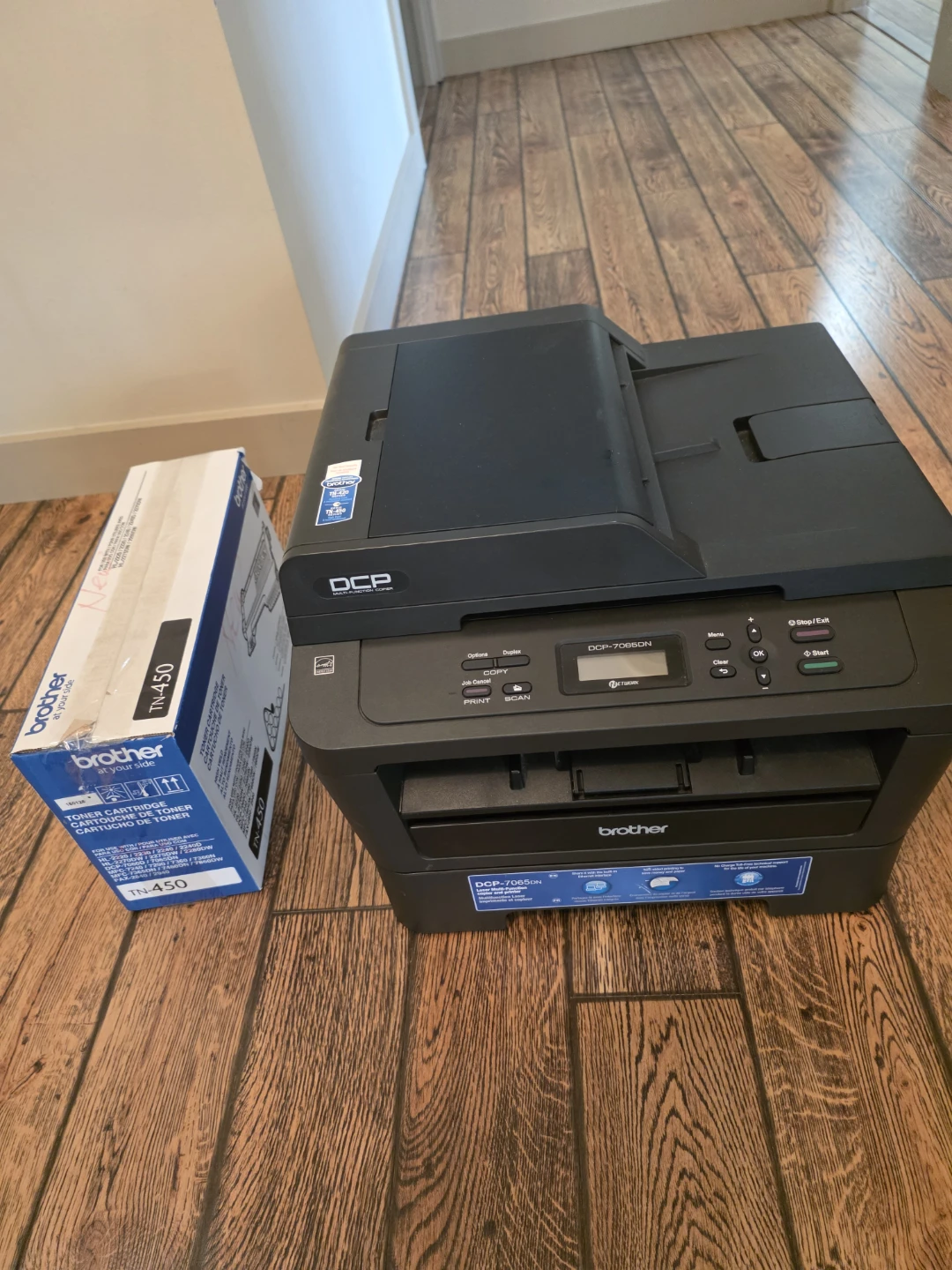 Brother DCP-7065DN Printer with TN-450 Toner Cartridge