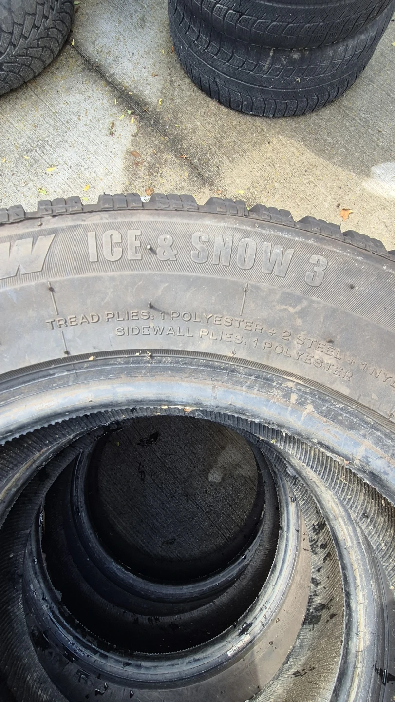 Four 185/65R14 Ice & Snow Winter Tires - photo 4