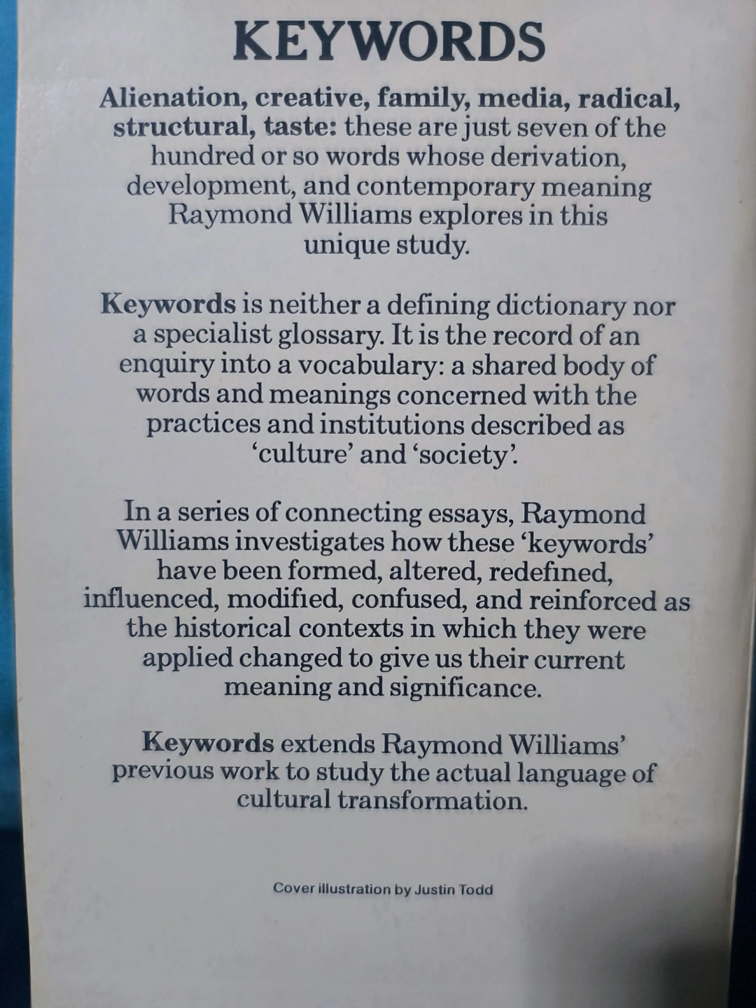 Keywords: A Vocabulary of Culture and Society, book. - photo 2