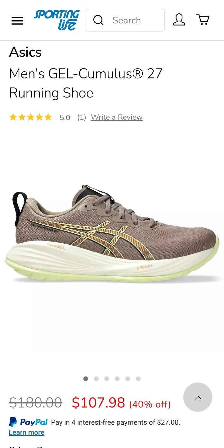 ASICS GEL-CUMULUS 27 Running Shoes - photo 4