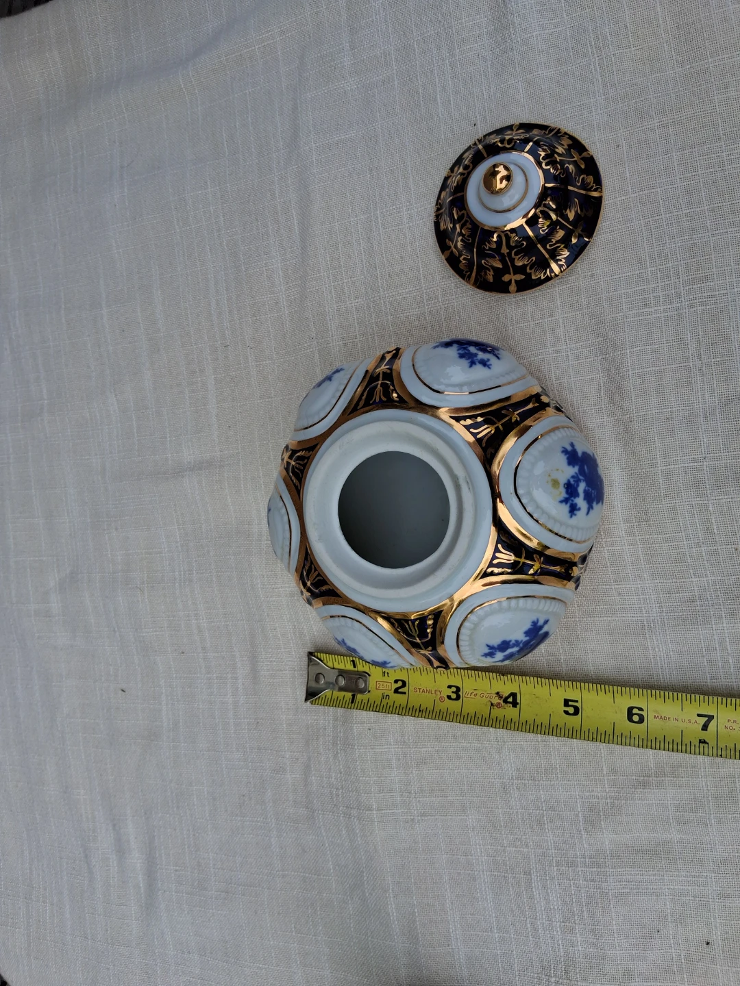 Royal Dux Porcelain Trinket Box with Lid - photo 2