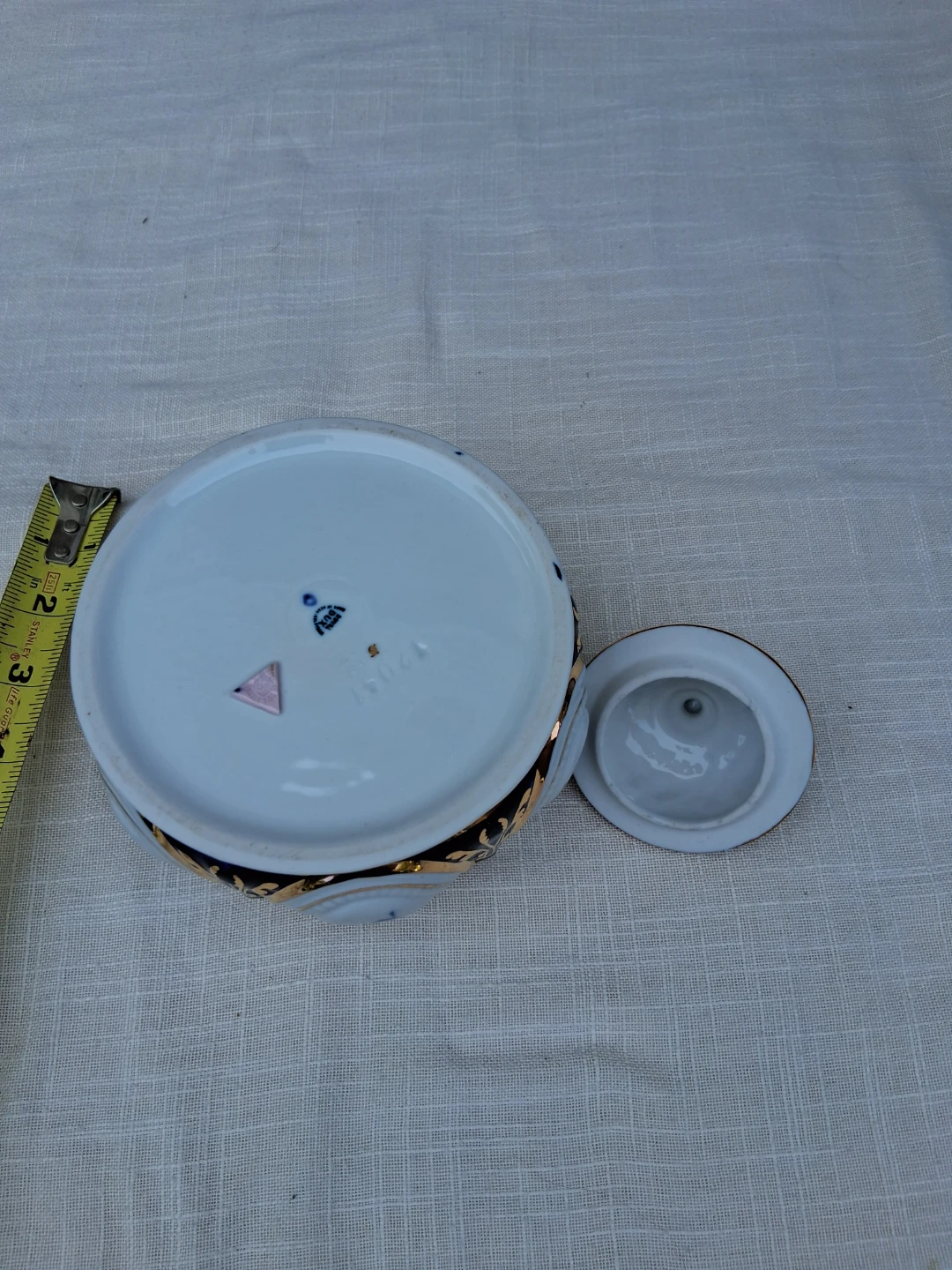 Royal Dux Porcelain Trinket Box with Lid - photo 3