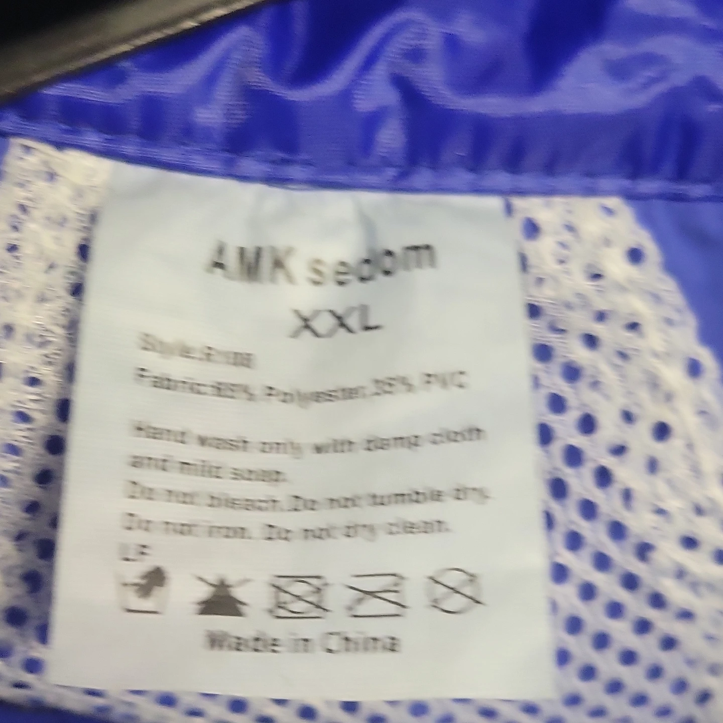 AMK Sedum Blue Rain Jacket XXL - photo 4
