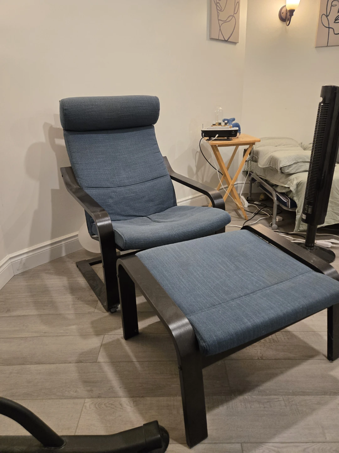 IKEA Armchair Set - Dark Blue