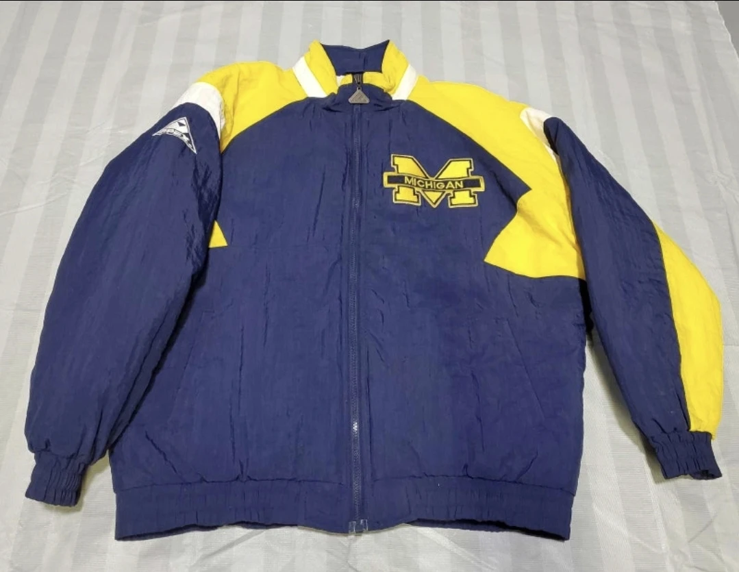 vintage Apex One University of Michigan jacket SZ Med