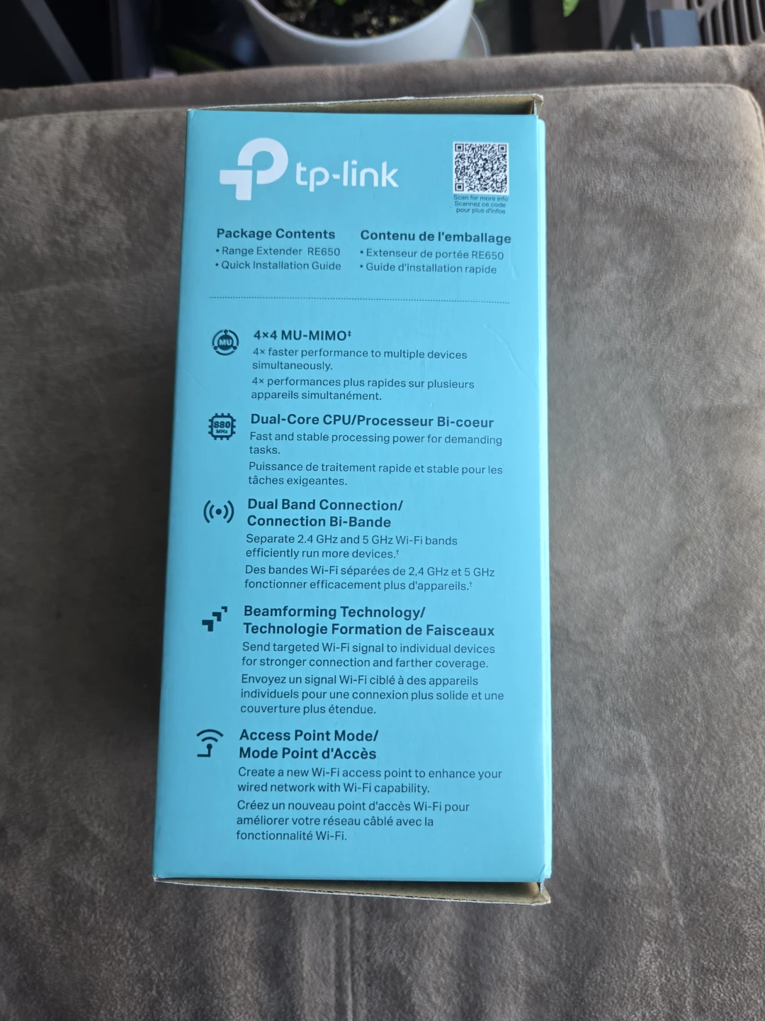 TP-Link AC2600 MU-MIMO Wi-Fi Range Extender RE650 - photo 2