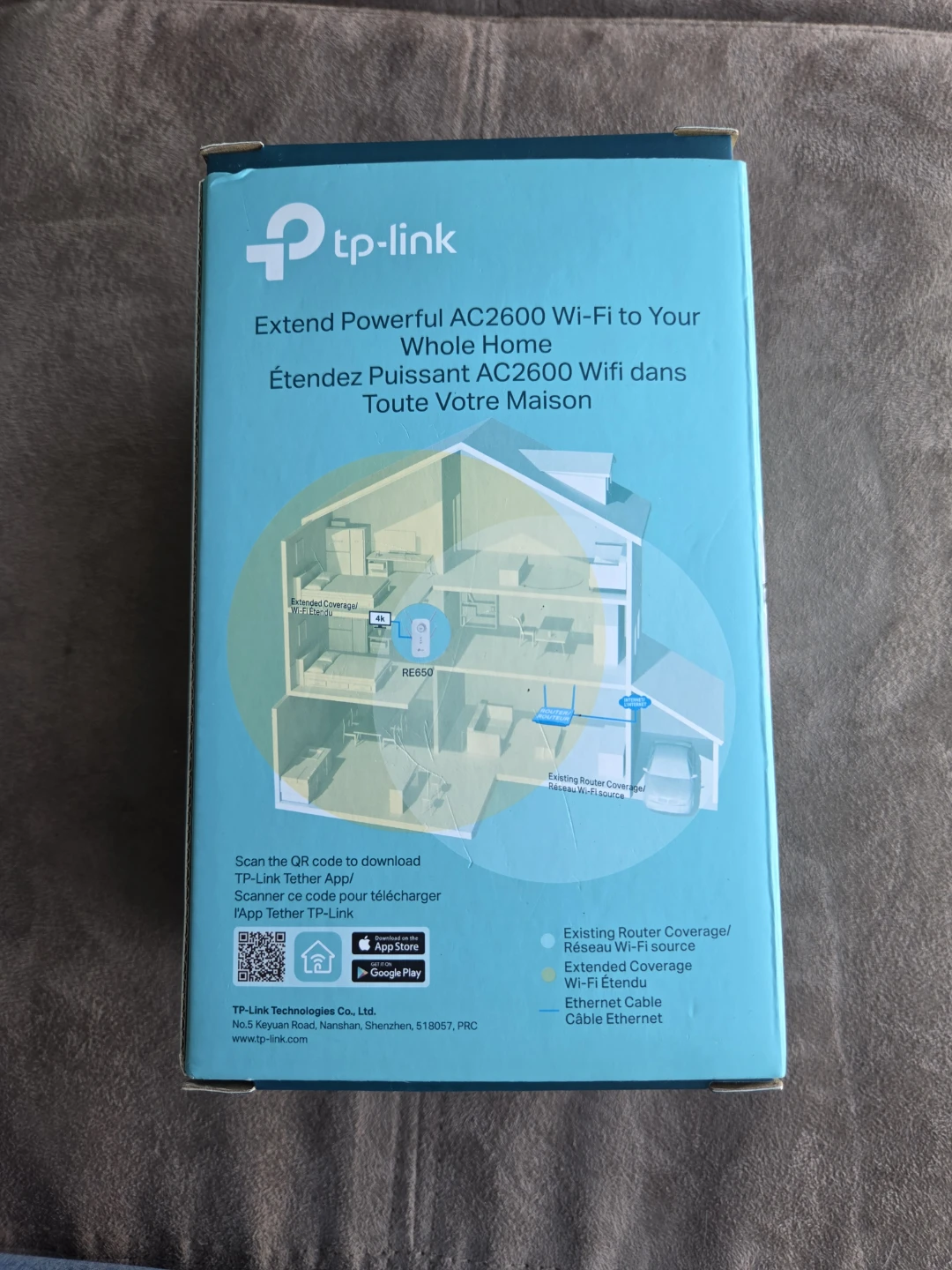 TP-Link AC2600 MU-MIMO Wi-Fi Range Extender RE650 - photo 3