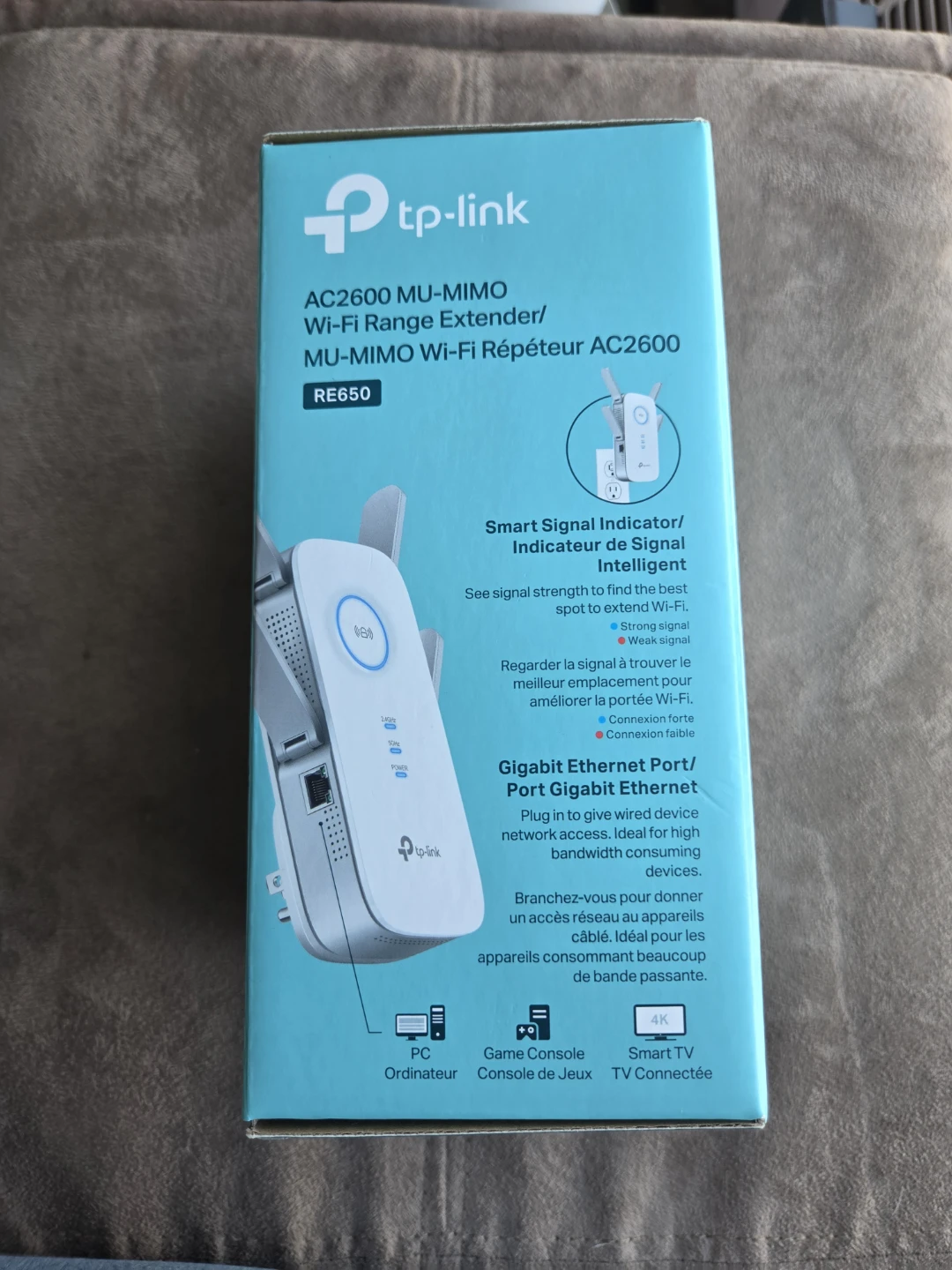 TP-Link AC2600 MU-MIMO Wi-Fi Range Extender RE650 - photo 4