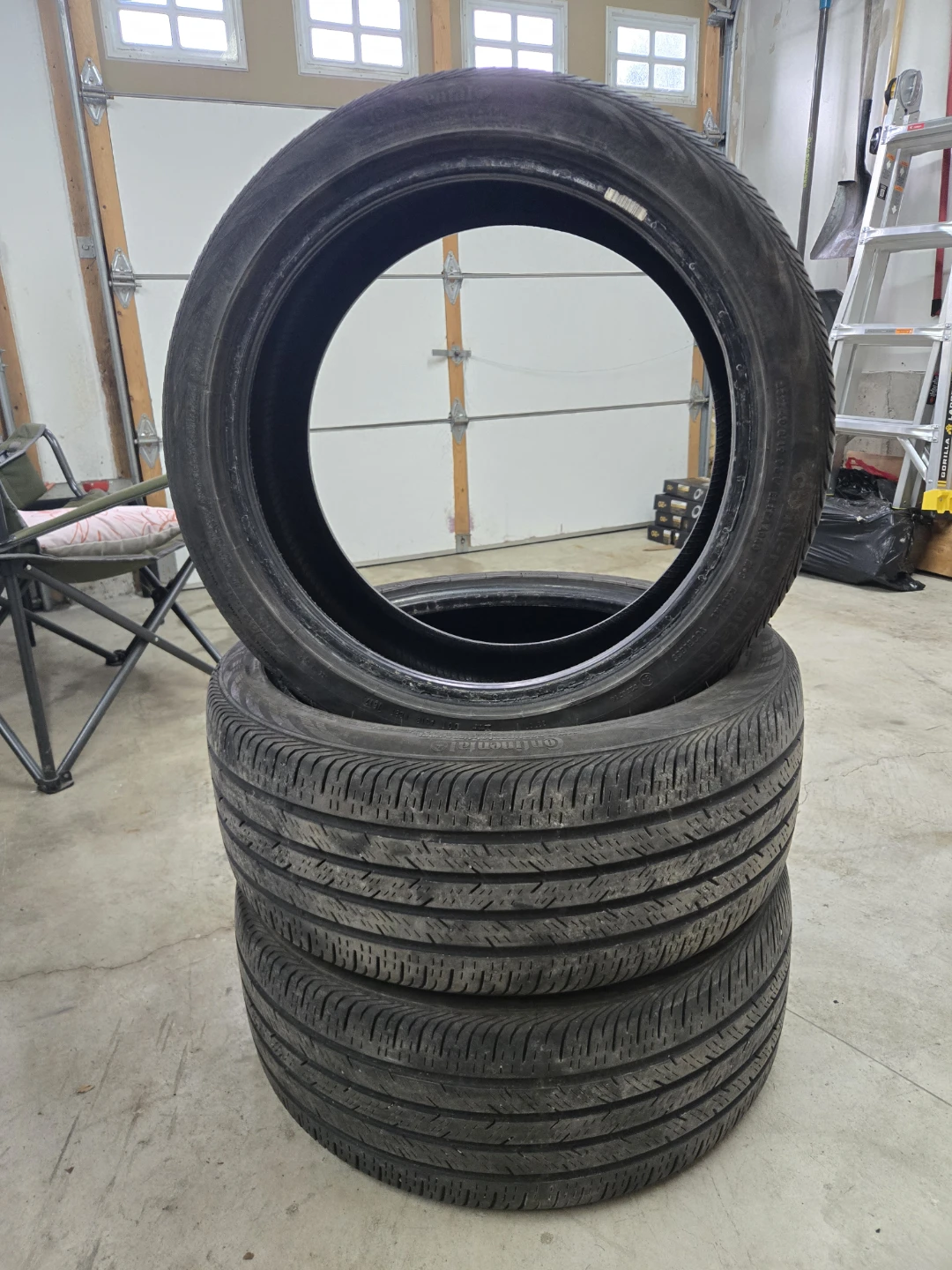 3 summer tires for sale. 235/40r19 - photo 2