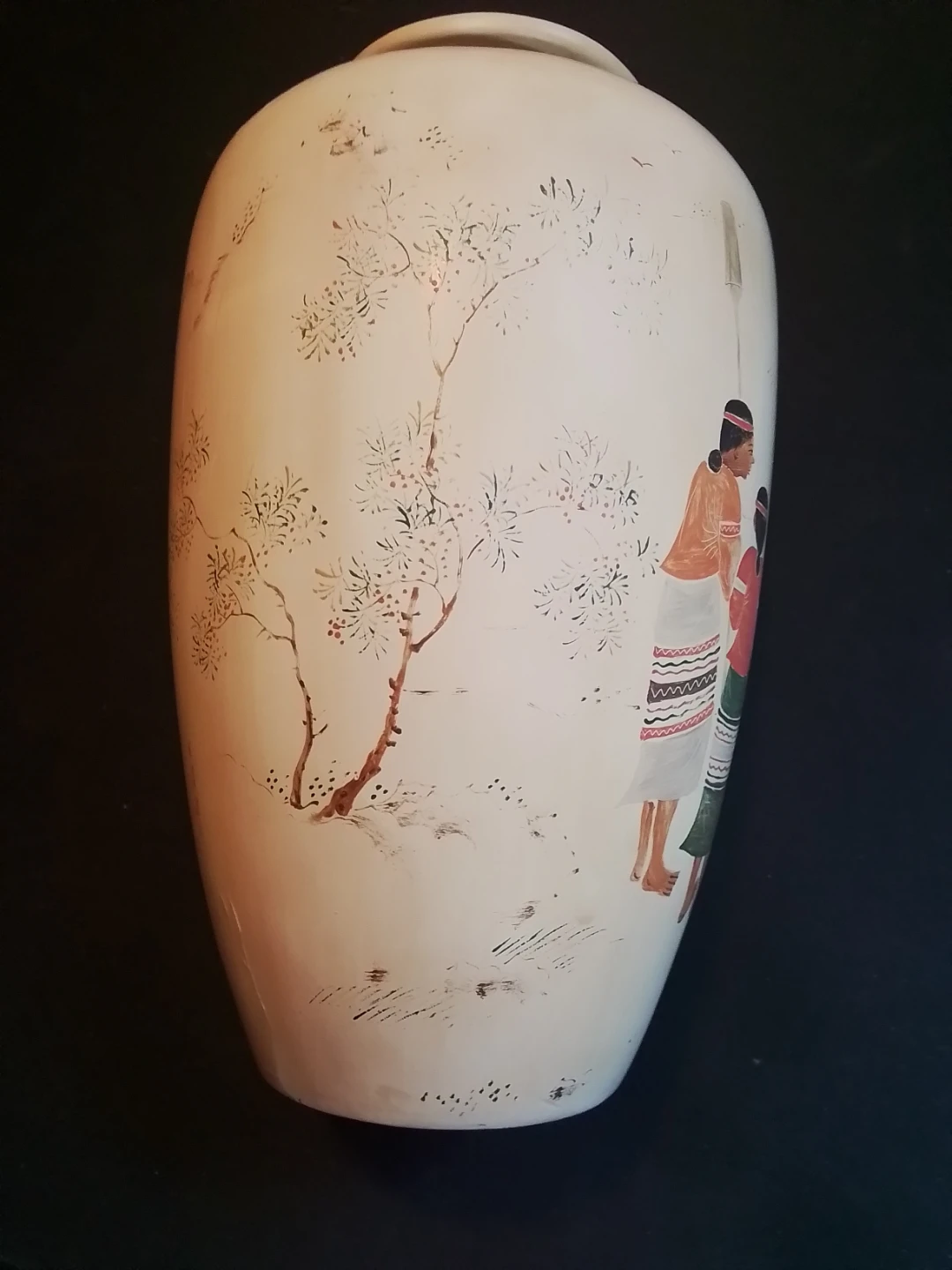 Vintage Taiwanese Hand-Built Ceramic Vase – Sun Moon Lake - photo 3