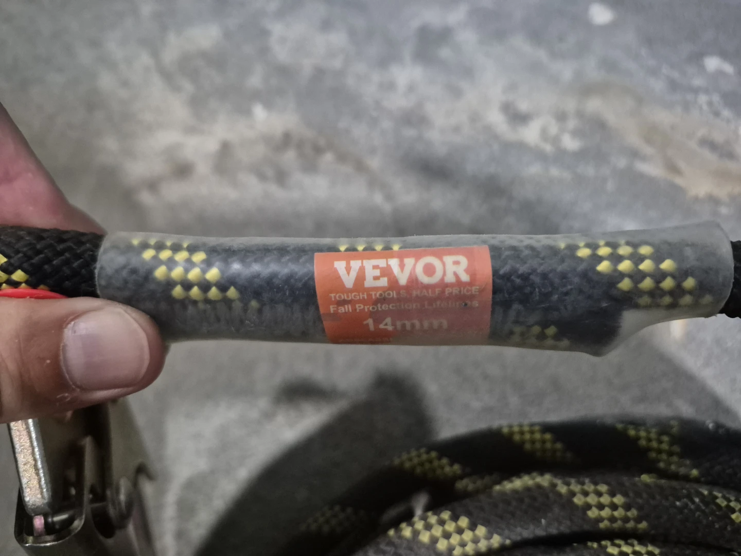 Vevor Fall Protection Lifeline Rope 14mm x 100ft - photo 3