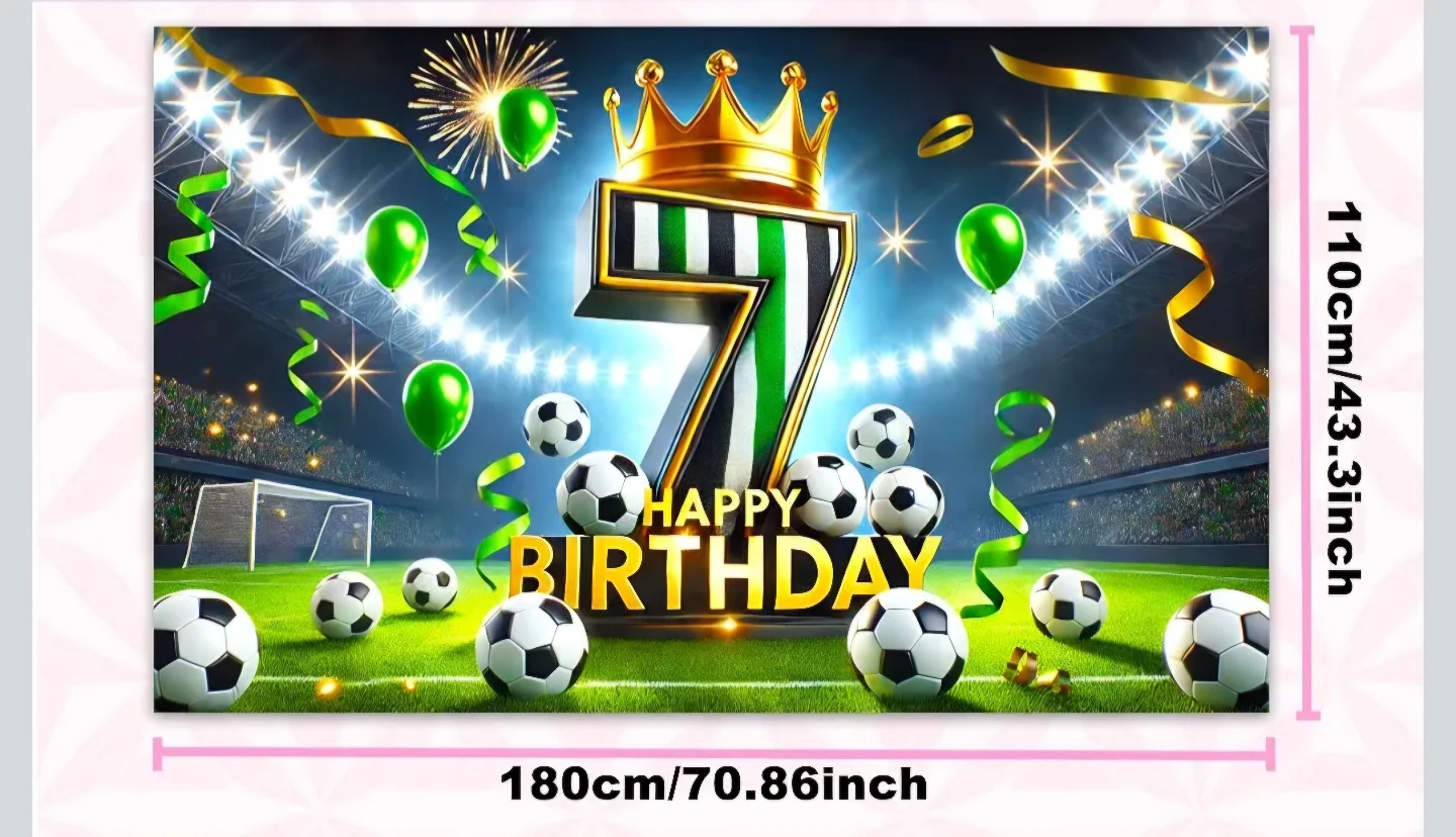 7th Birthday Backdrop - photo 2