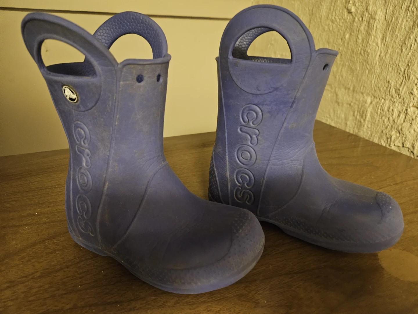 Crocs Kids Rain Boots - Purple Size C 11
