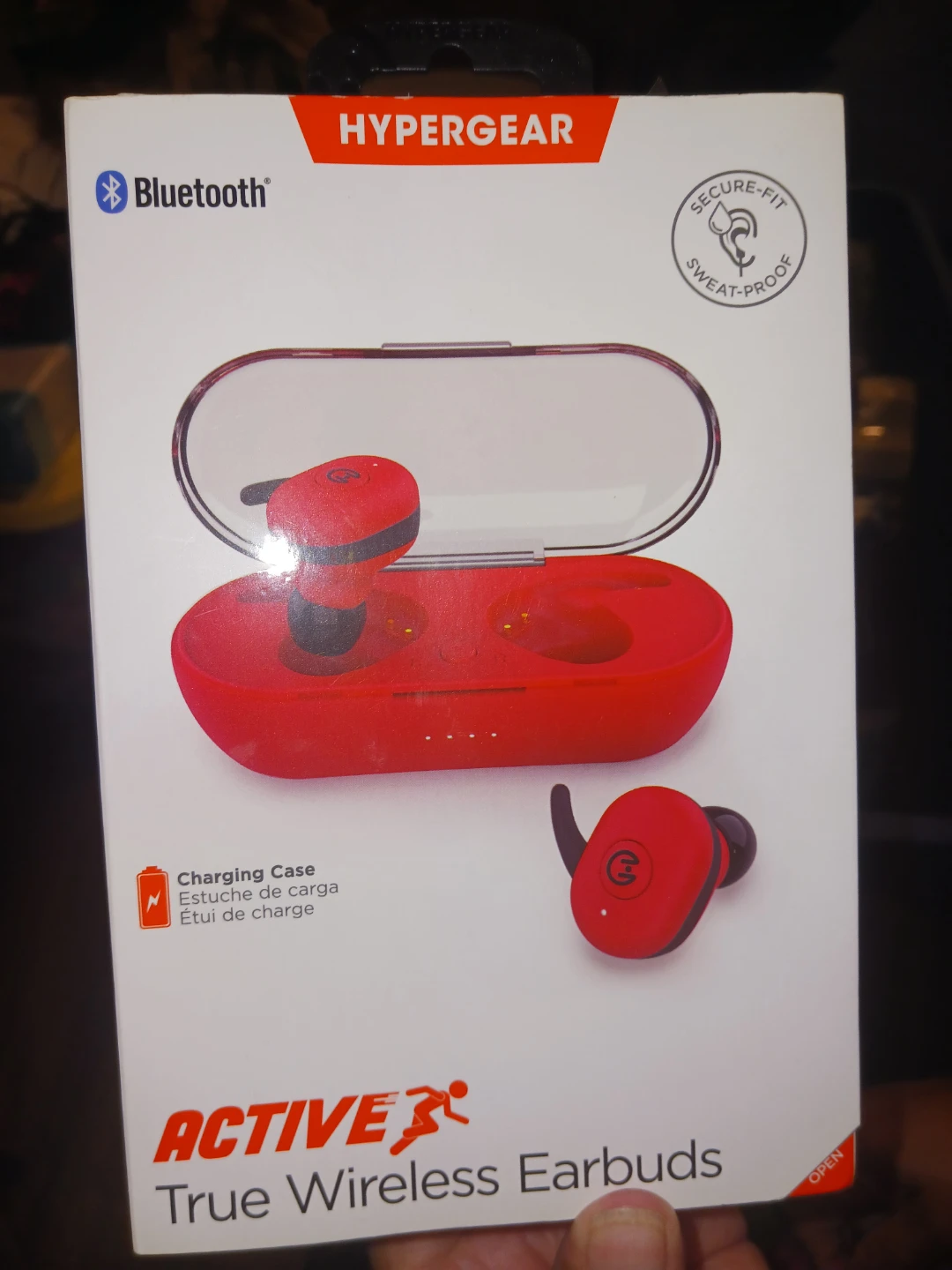 Hypergear Active True Wireless Earbuds - Red