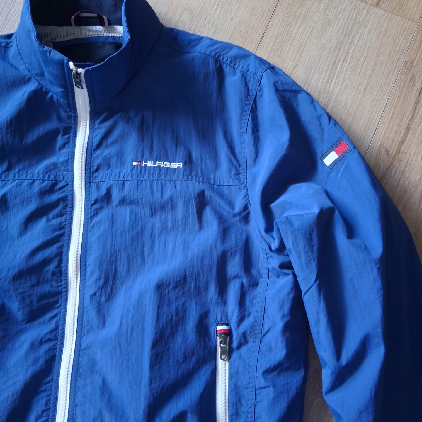 Tommy Hilfiger windbreaker regatta bomber jacket blue medium - photo 3