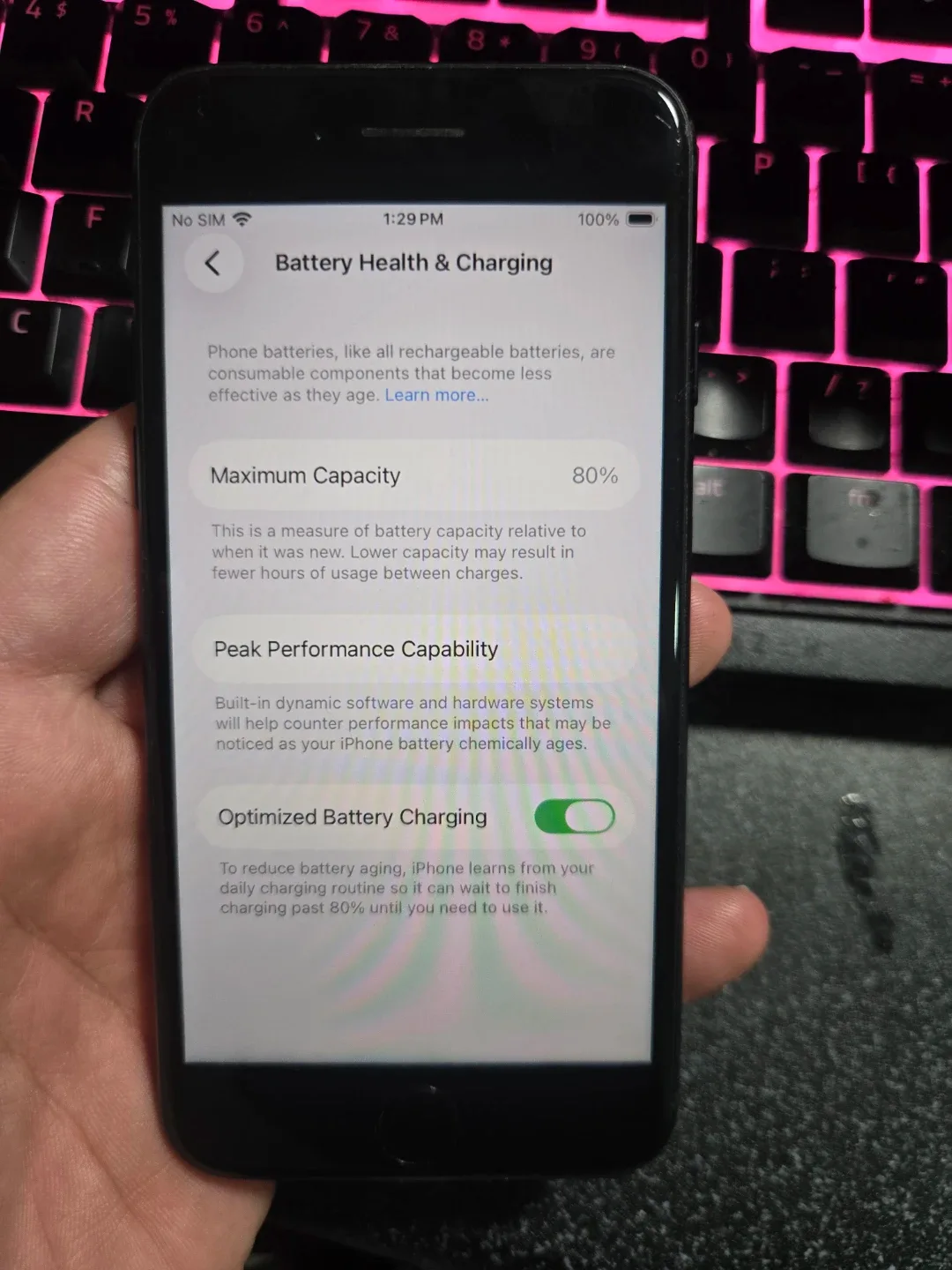 Apple iphone Se 3rd gen 5G 128gb - photo 3