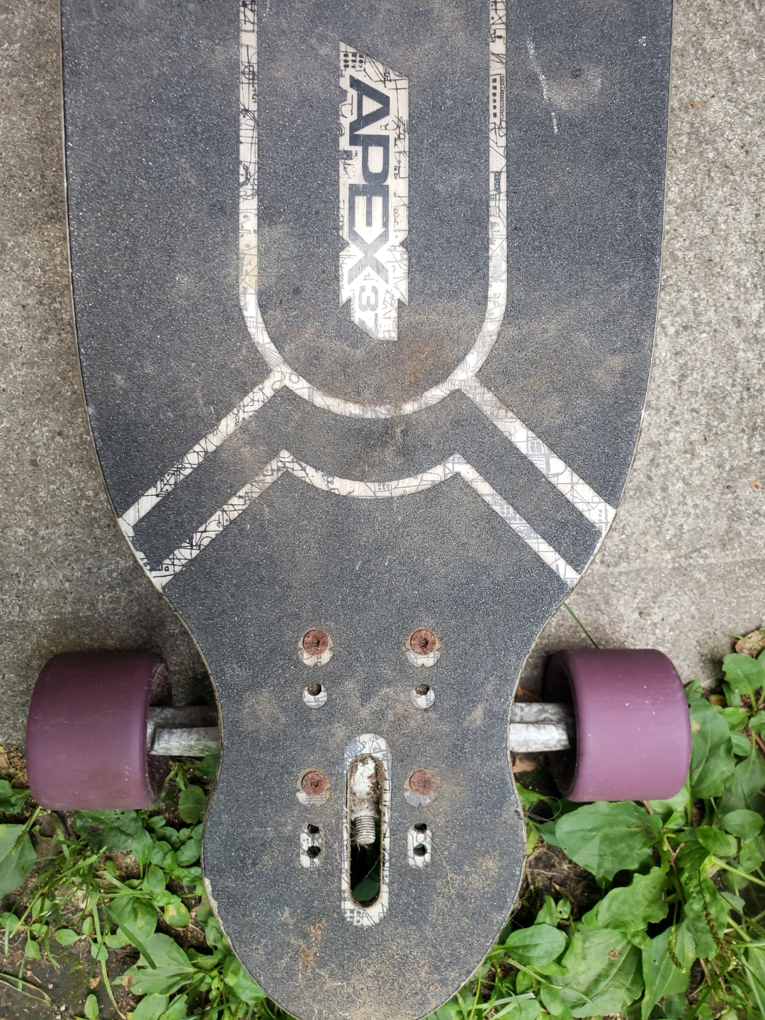Apex 37 long board skake board - photo 3